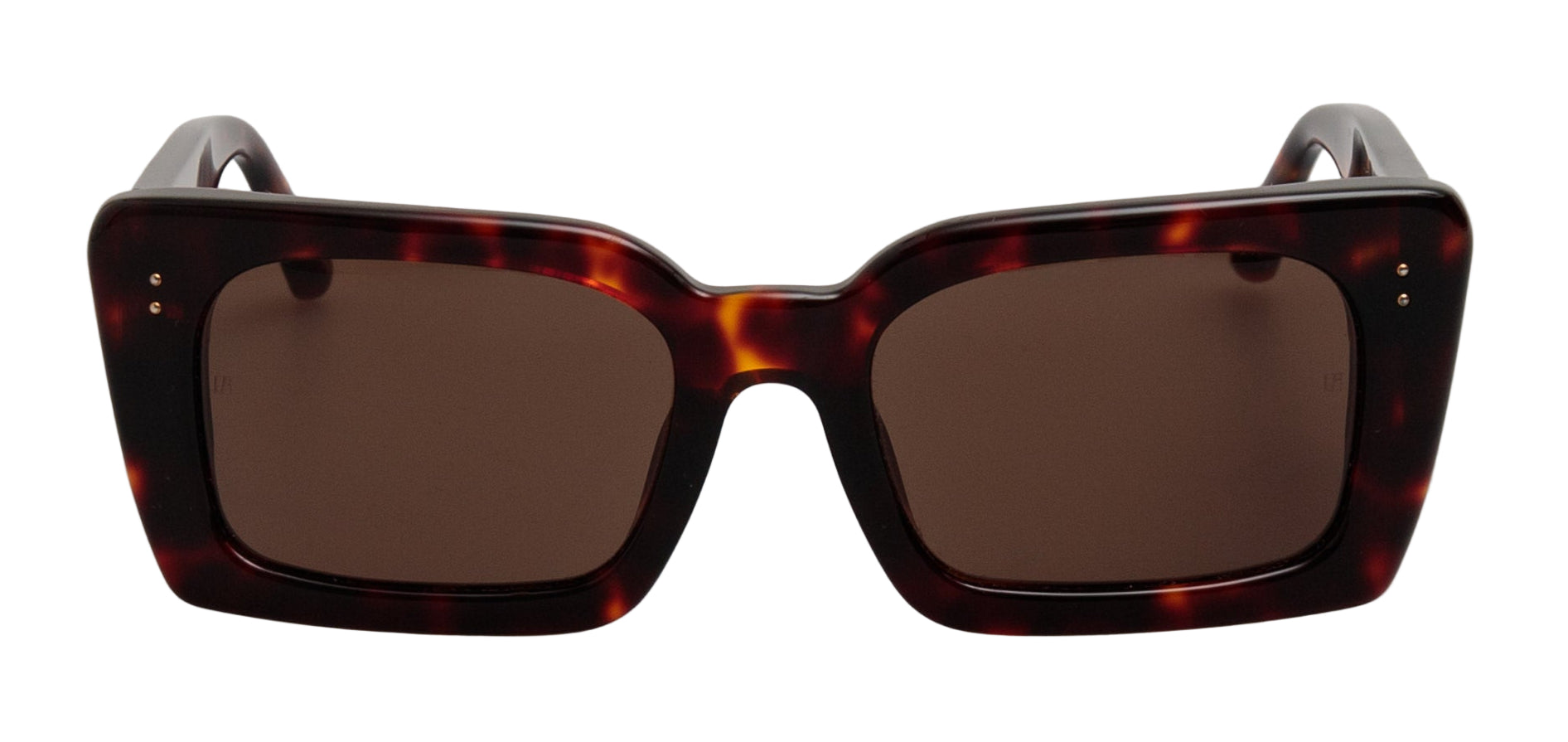 Color_LFL1297C2SUN - Nieve Rectangular Sunglasses in Tortoiseshell