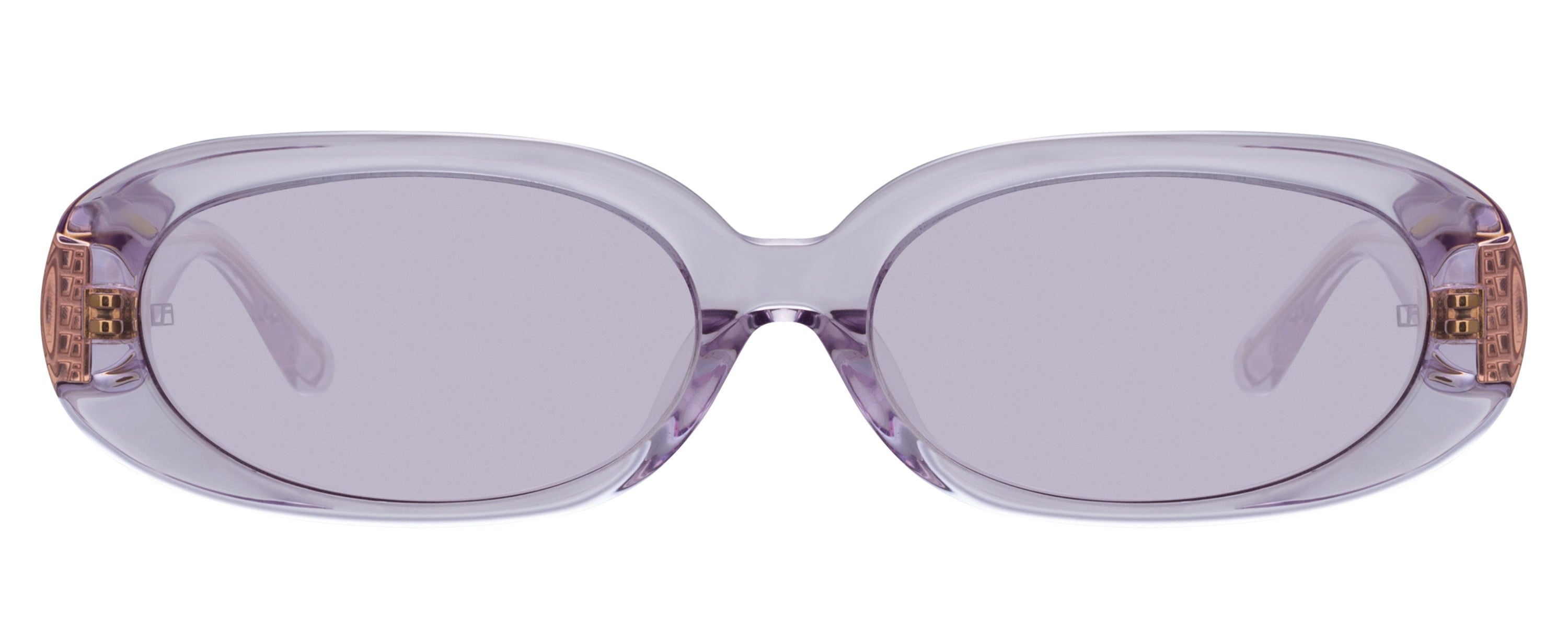 Color_LFL1252C5SUN - Cara Oval Sunglasses in Purple