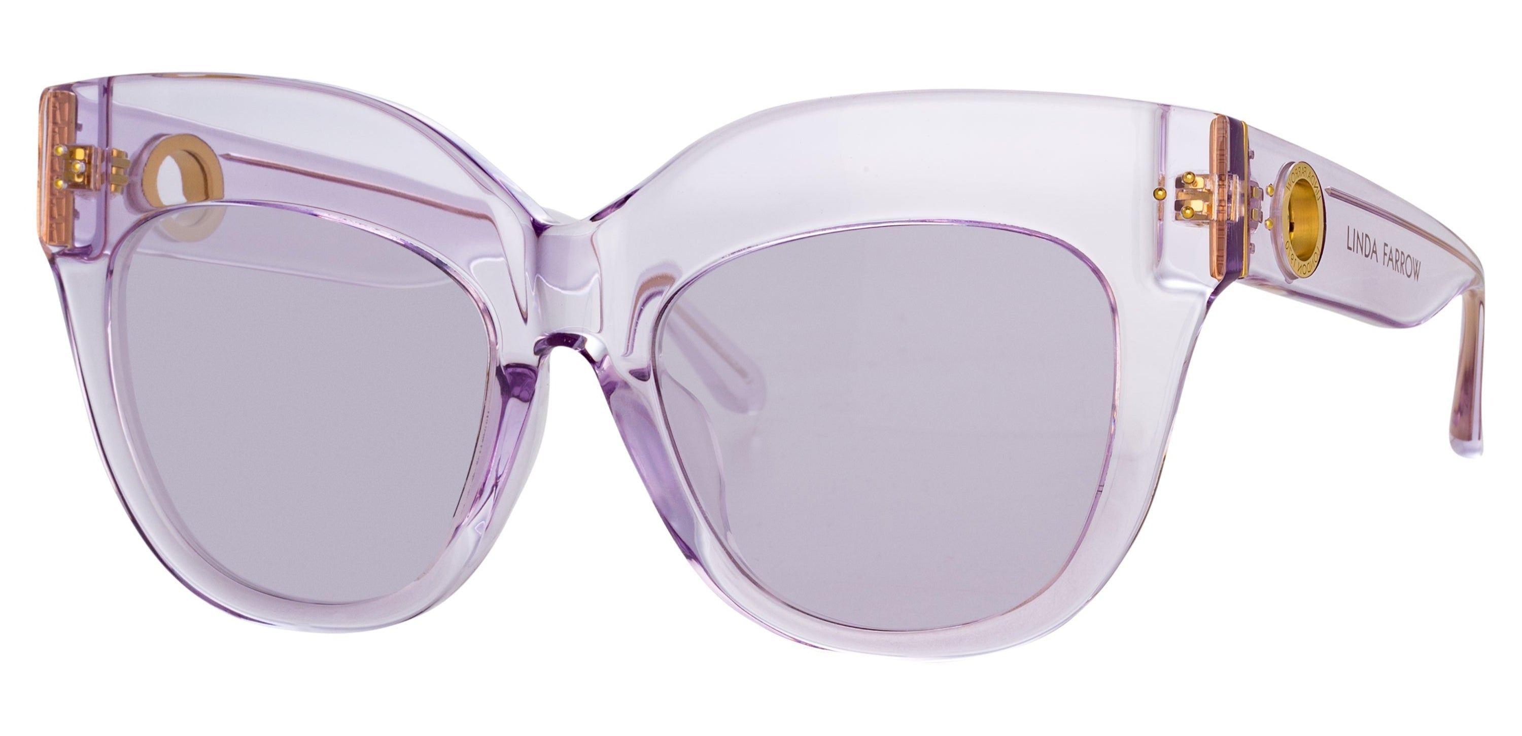 Color_LFL1049C13SUN - Dunaway Oversized Sunglasses in Purple