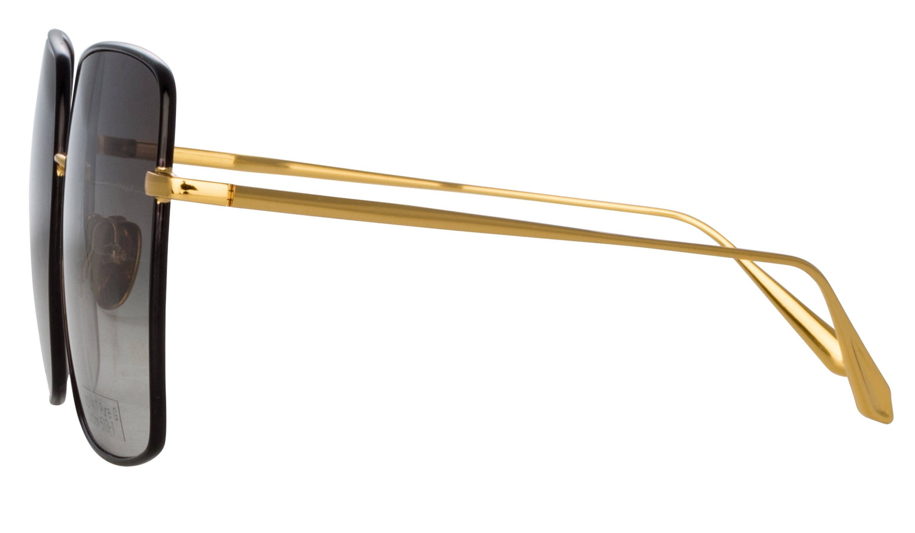 Color_LFL1458C1SUN - Hina Square Sunglasses in Black