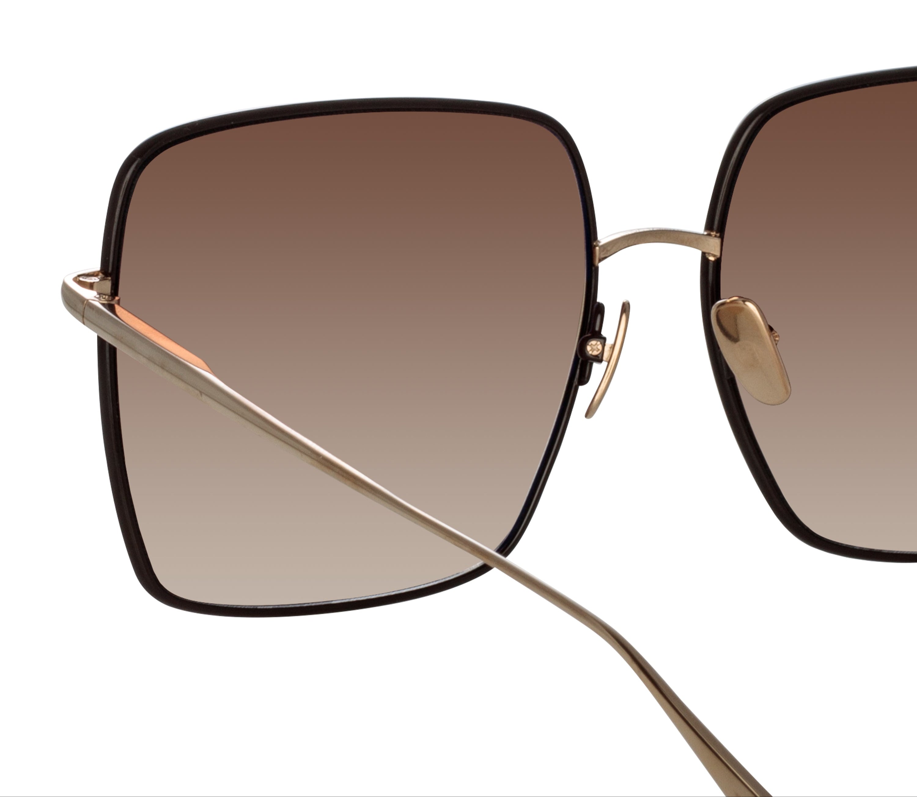 Color_LFL1458C2SUN - Hina Square Sunglasses in Tobacco