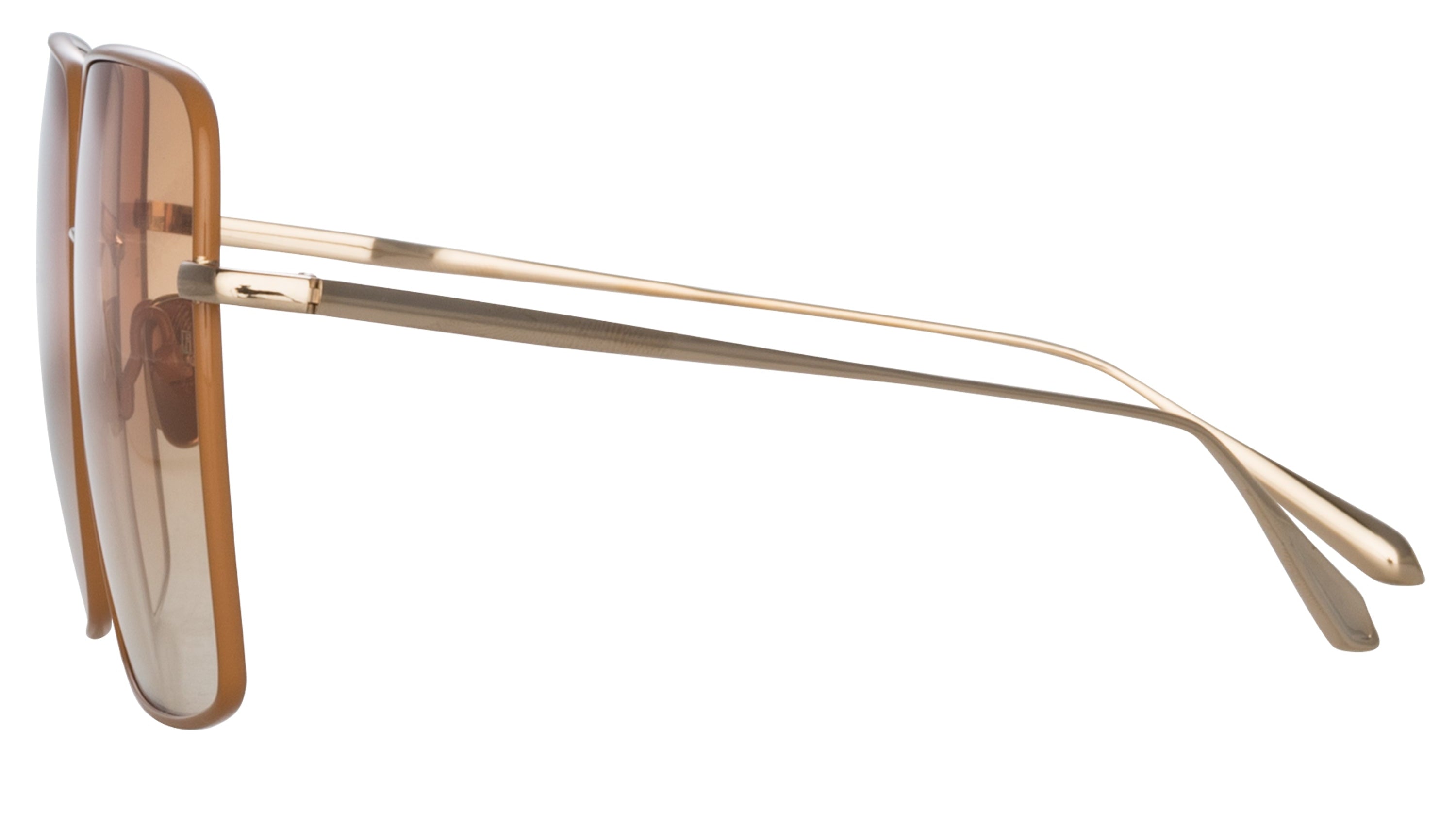 Color_LFL1458C3SUN - Hina Square Sunglasses in Brown