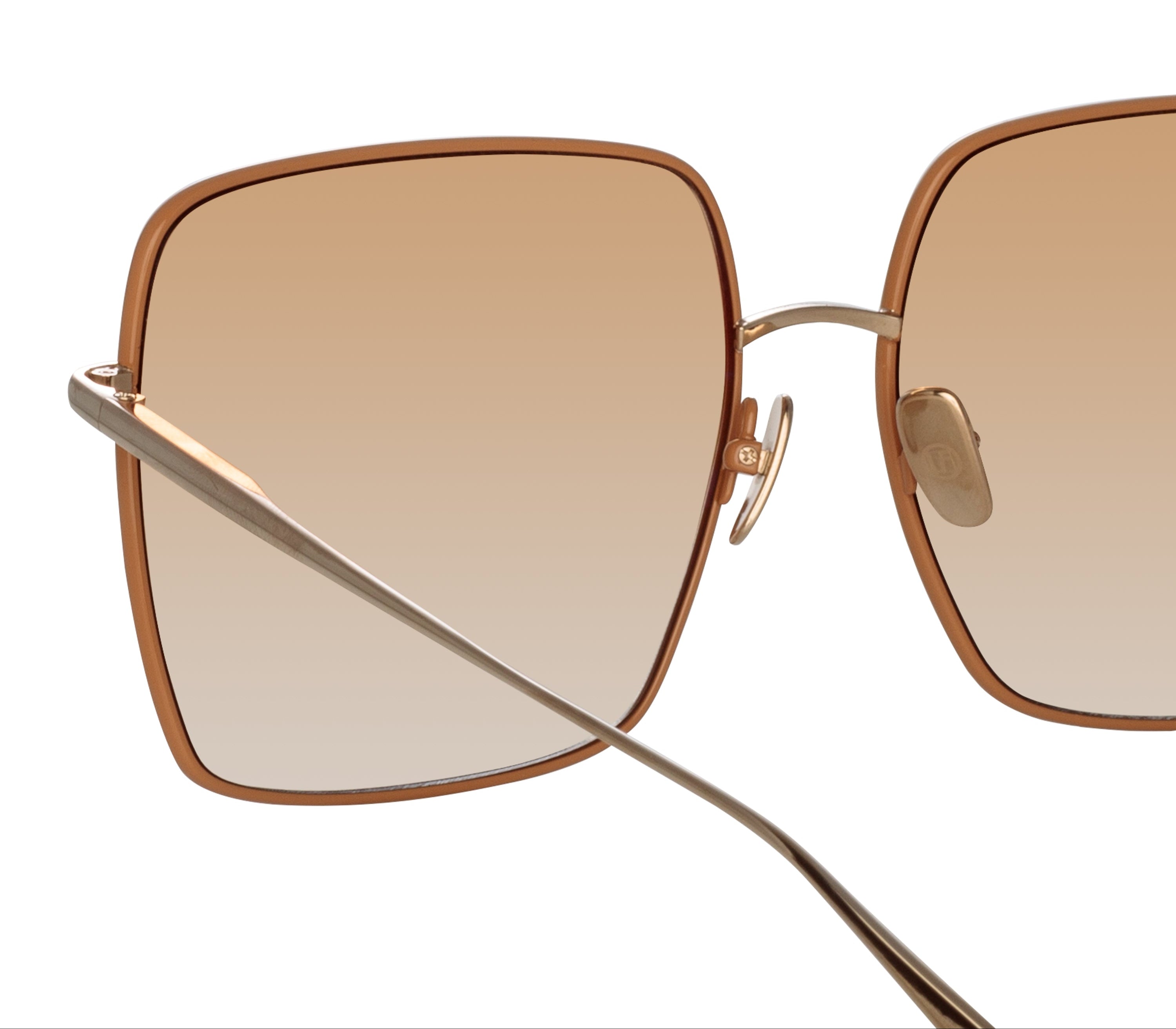 Color_LFL1458C3SUN - Hina Square Sunglasses in Brown