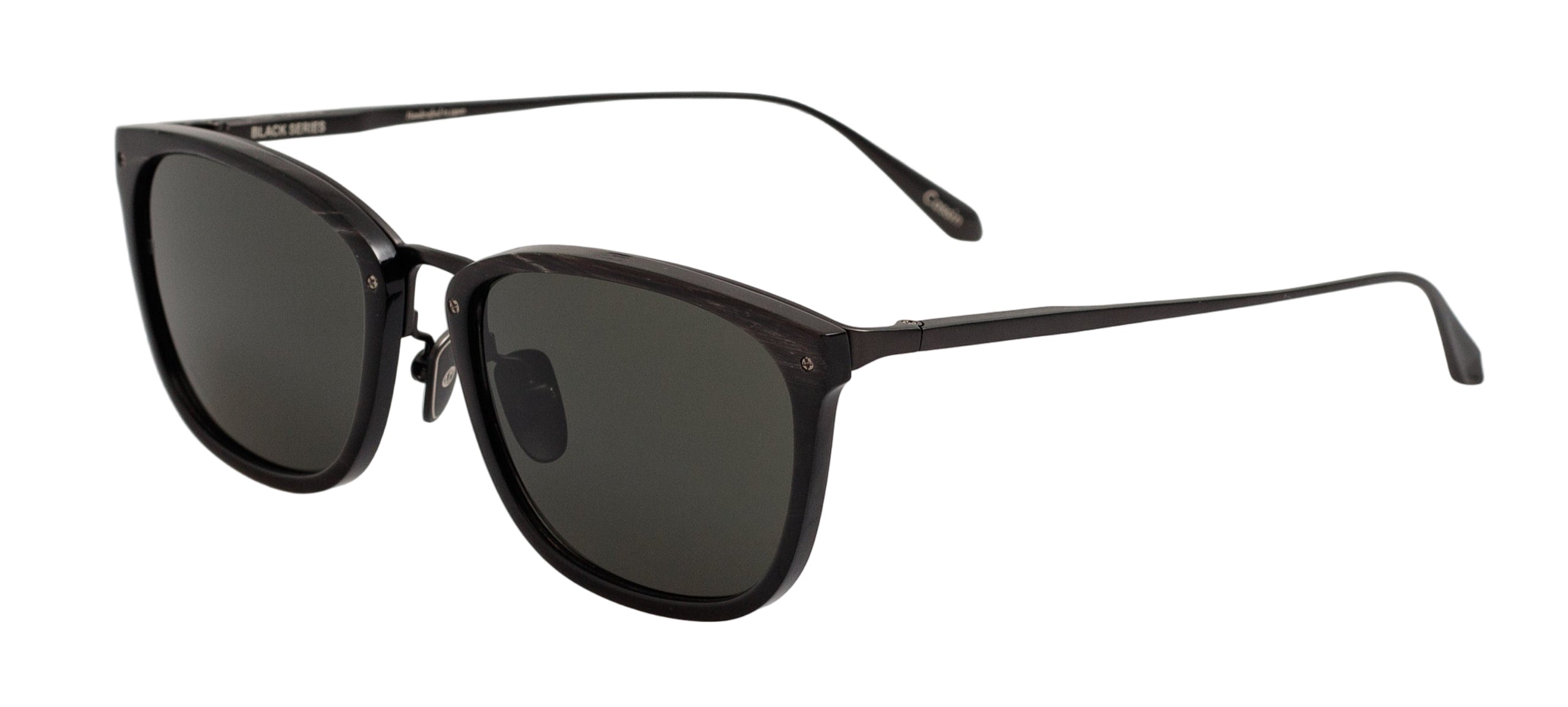 Color_SH003-02 - Cassin D-Frame Sunglasses in Black