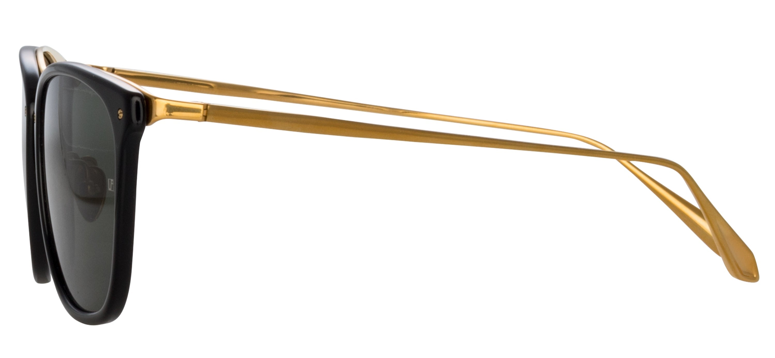 Color_LFL1457C1SUN - Cassin D-Frame Sunglasses in Black