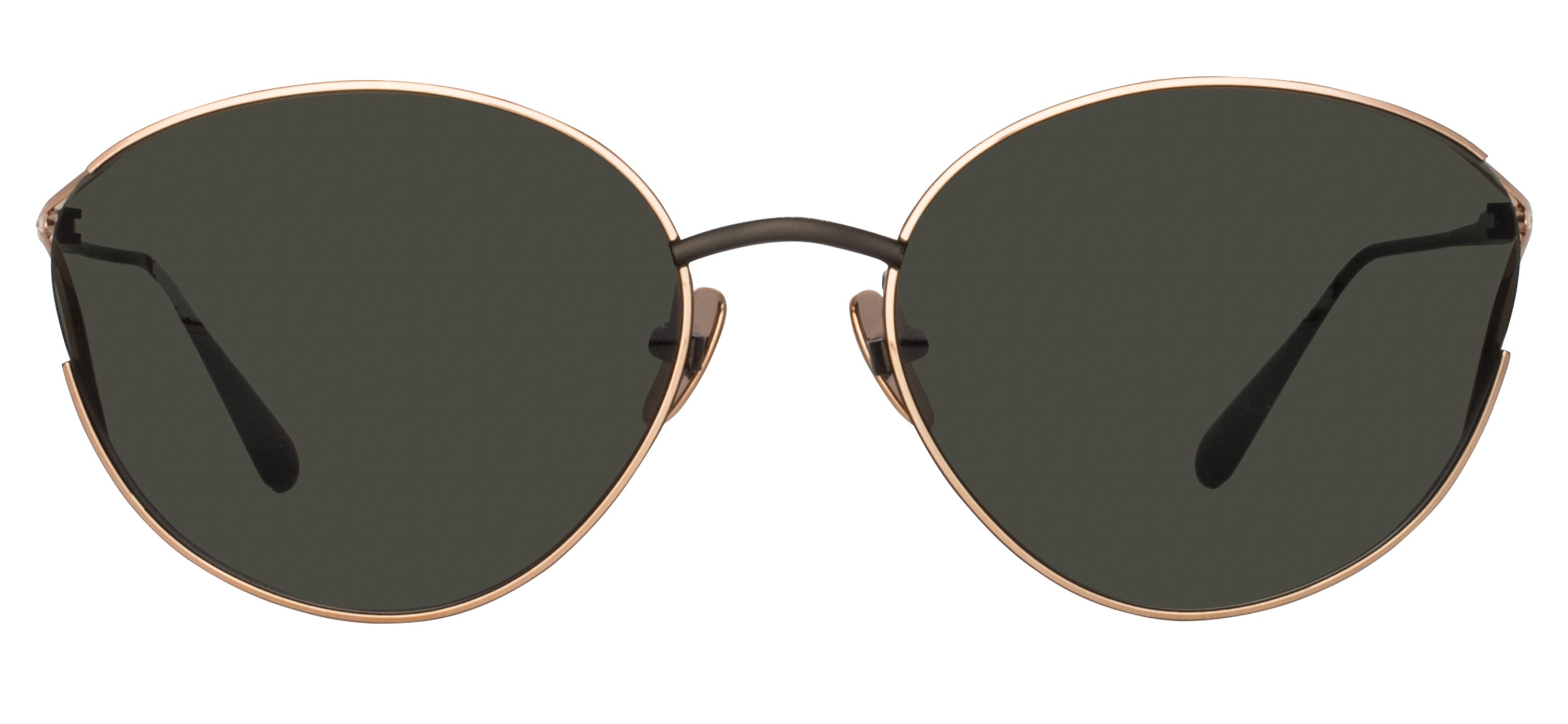 Color_LFL1455C1SUN - Fielder Cat Eye Sunglasses in Matt Nickel