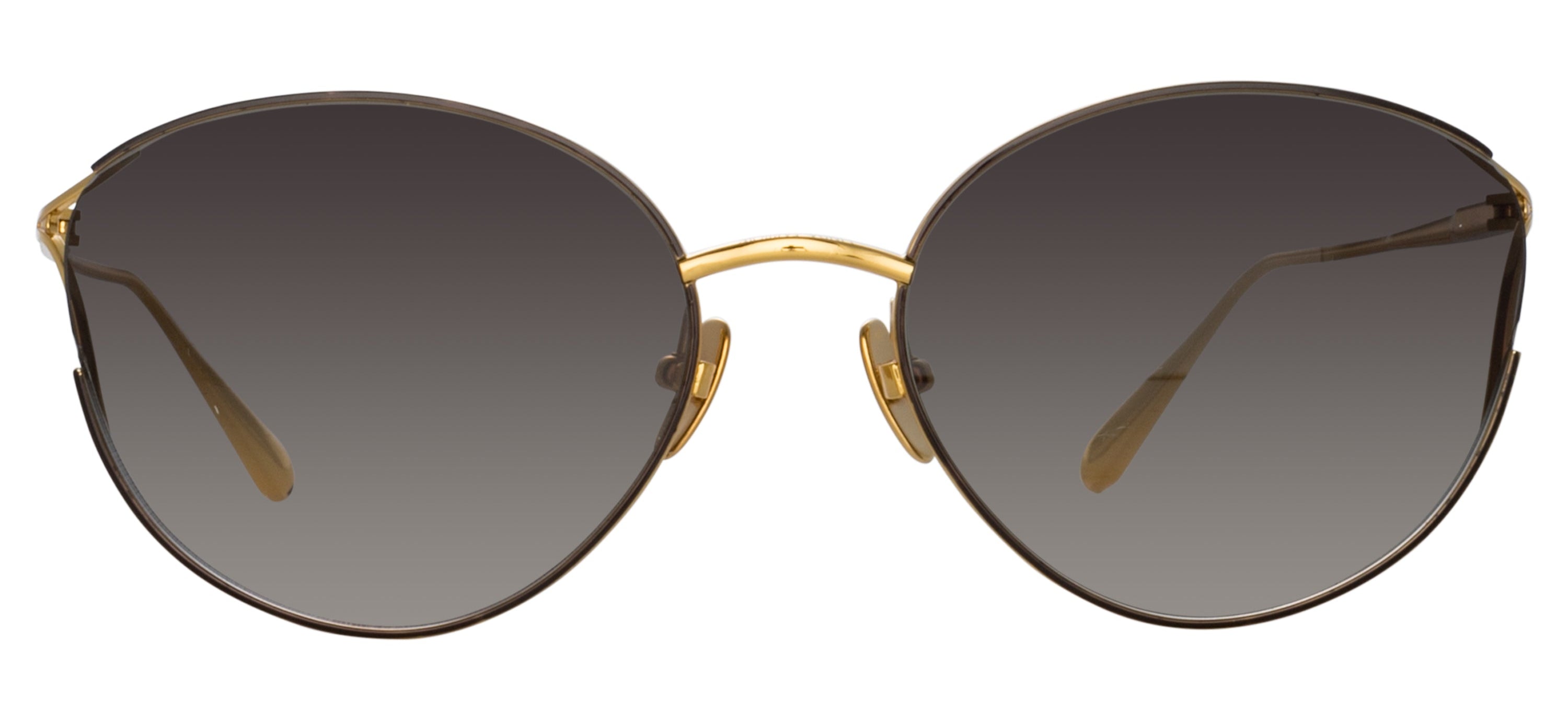 Color_LFL1455C2SUN - Fielder Cat Eye Sunglasses in Yellow Gold