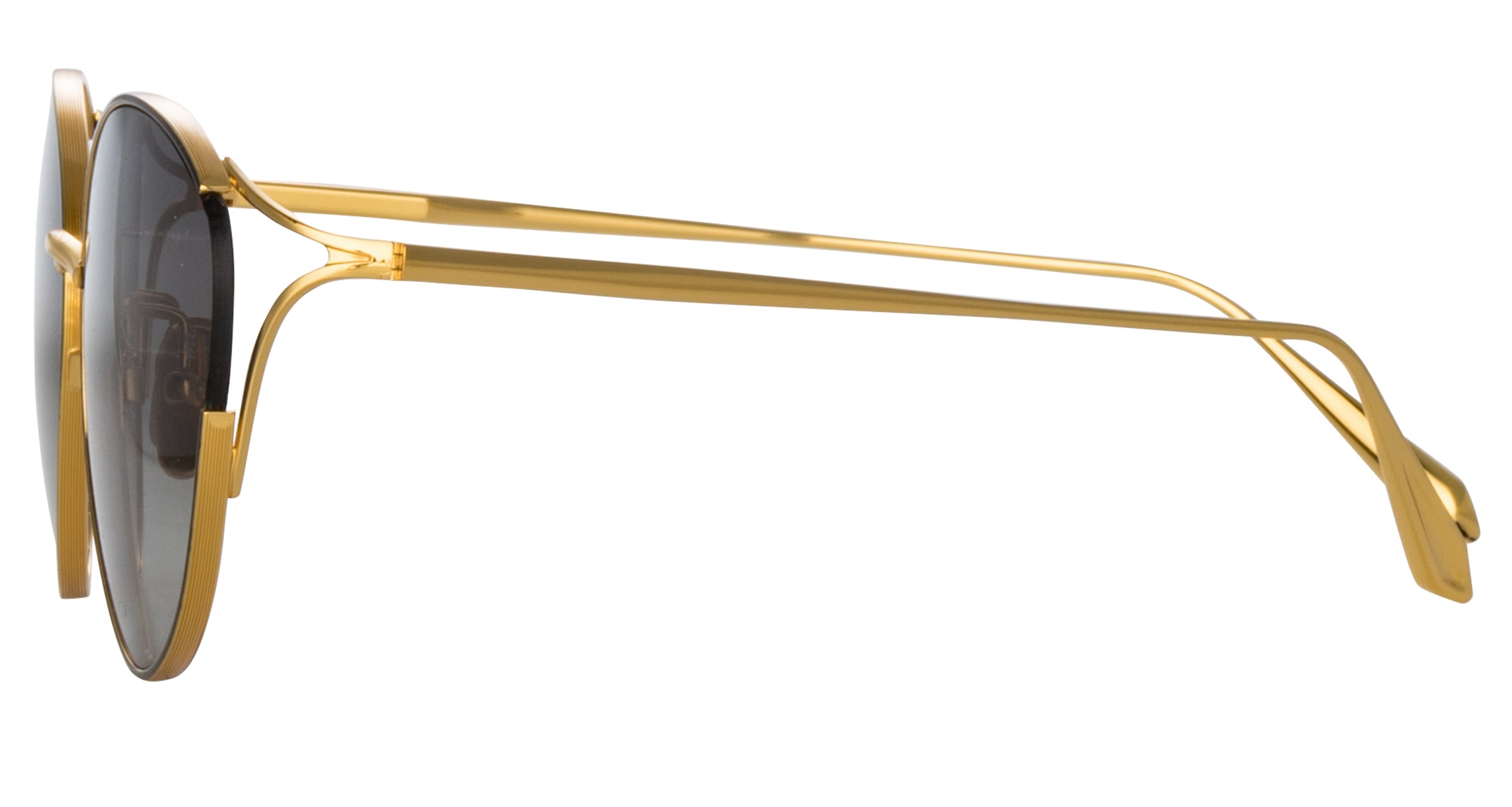 Color_LFL1455C2SUN - Fielder Cat Eye Sunglasses in Yellow Gold