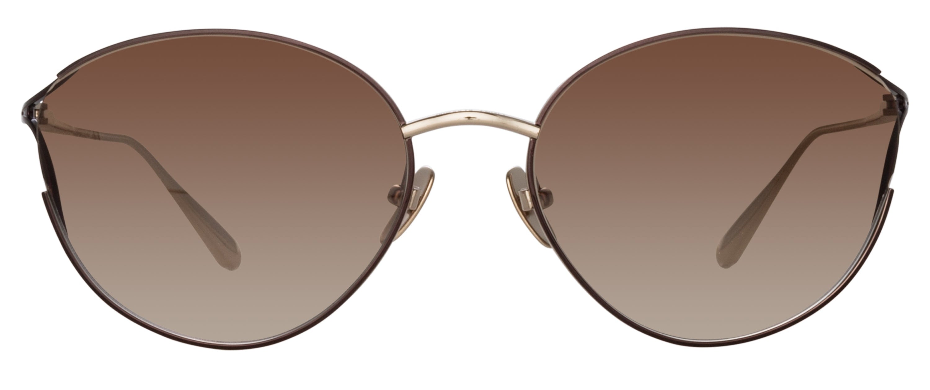 Color_LFL1455C3SUN - Fielder Cat Eye Sunglasses in Light Gold