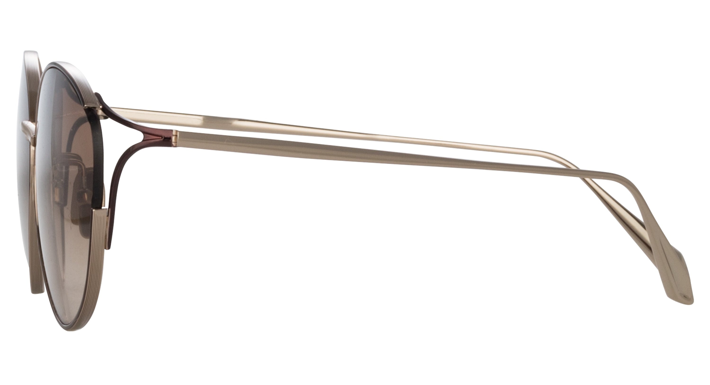 Color_LFL1455C3SUN - Fielder Cat Eye Sunglasses in Light Gold