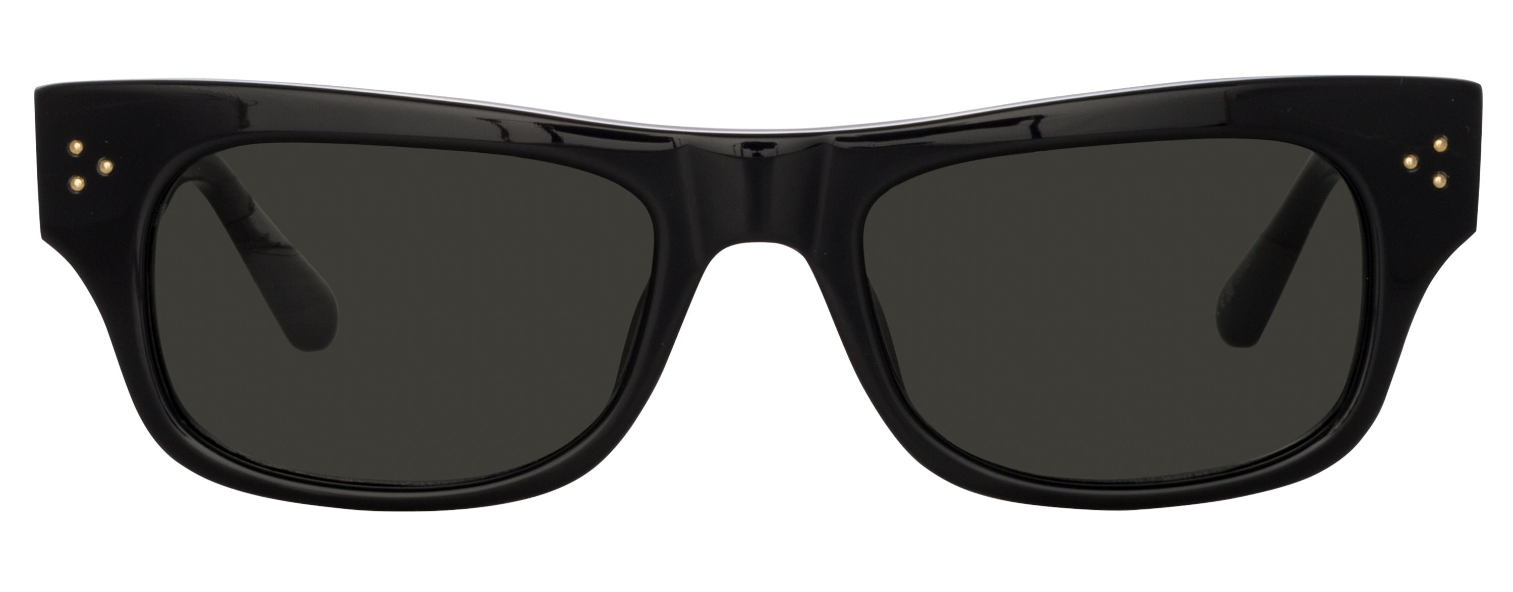 Color_LFL1448C1SUN - Falck Rectangular Sunglasses in Black