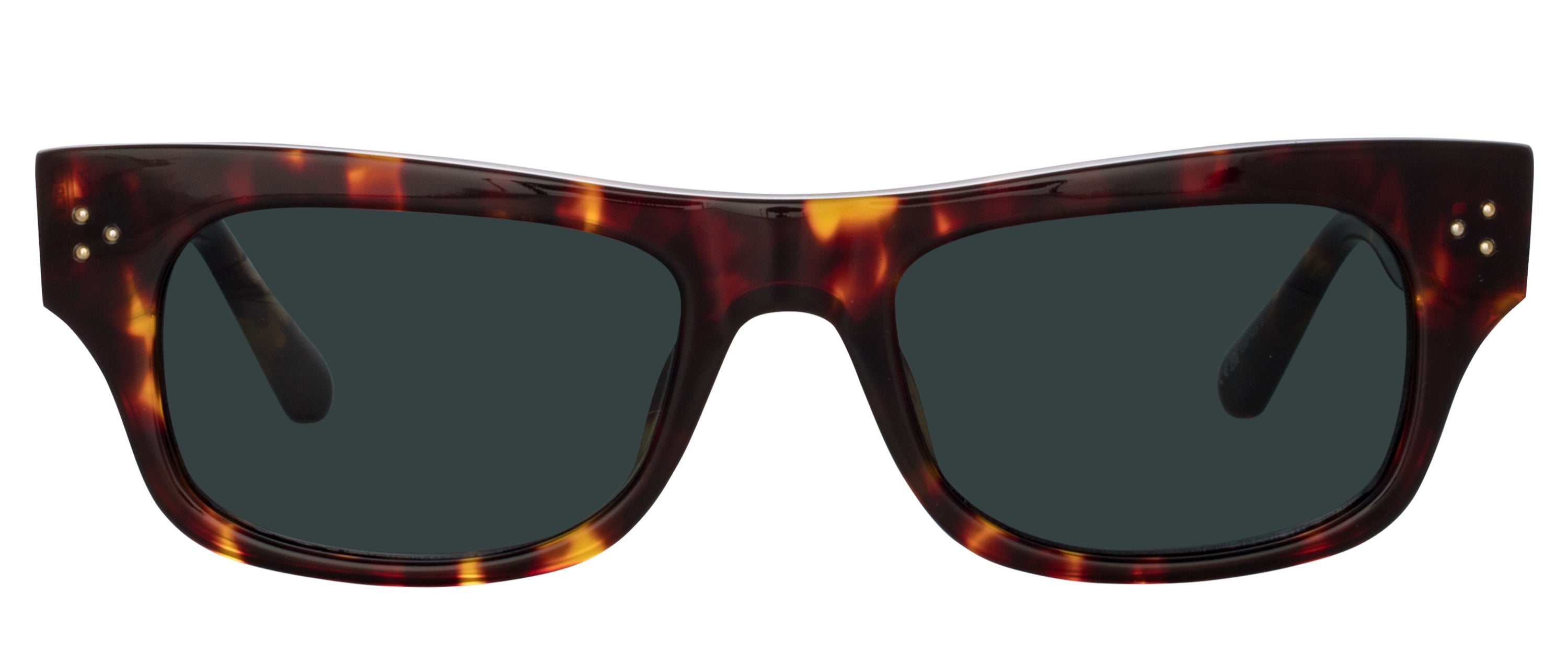 Color_LFL1448C2SUN - Falck Rectangular Sunglasses in Tortoiseshell