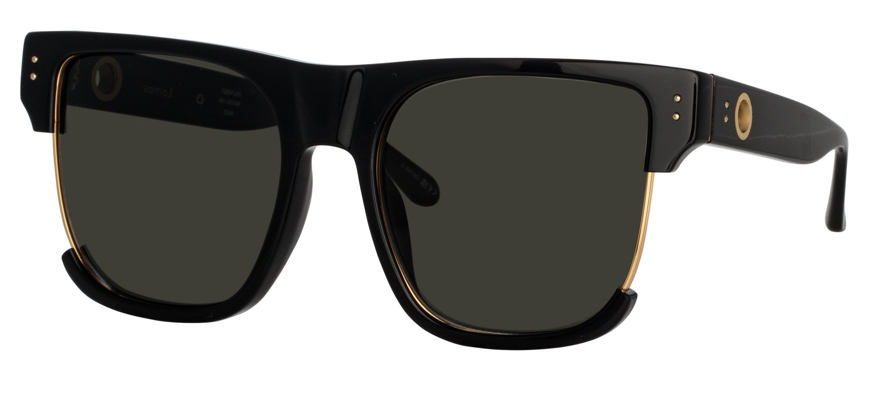 Color_LFL1438C1SUN - Lomas D-Frame Sunglasses in Black