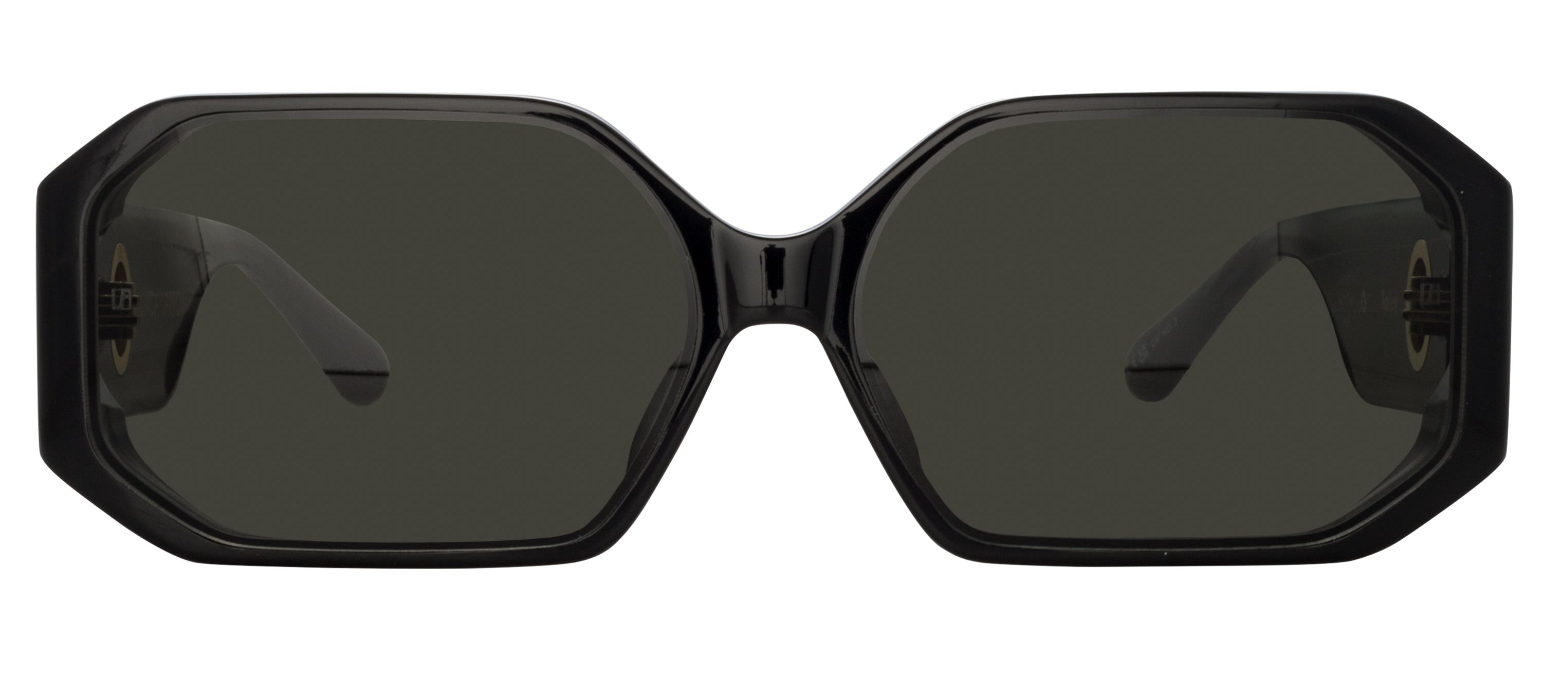 Color_LFL1427C1SUN - Bailey Angular Sunglasses in Black