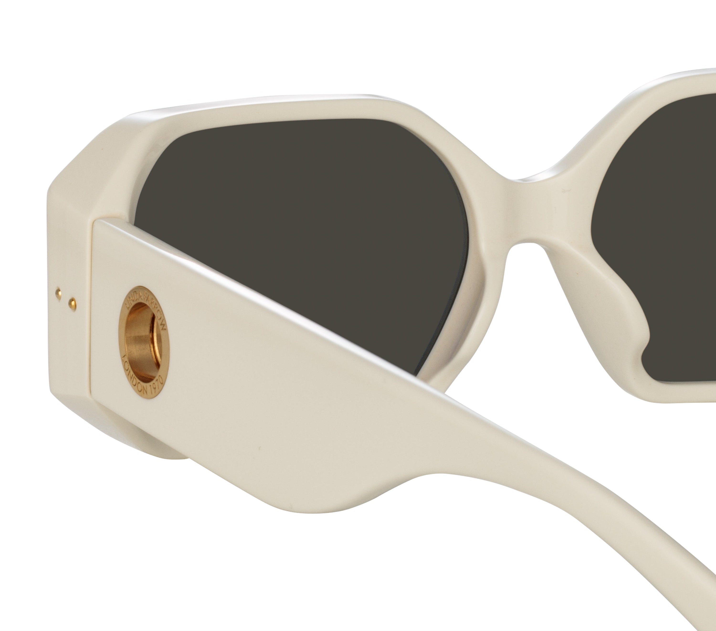 Color_LFL1427C2SUN - Bailey Agular Sunglasses in White