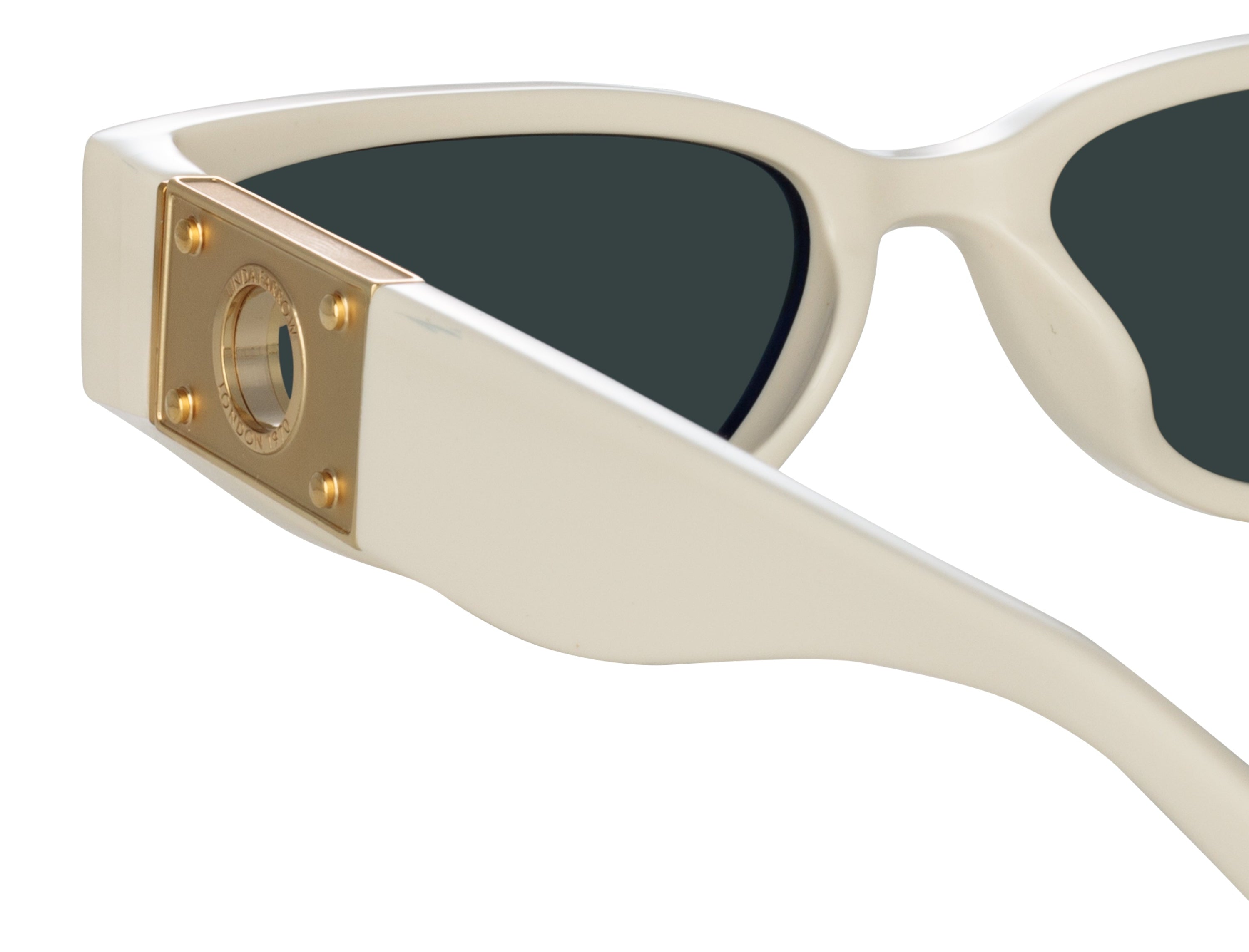Color_LFL1426C2SUN - Tomie Cat Eye Sunglasses in White