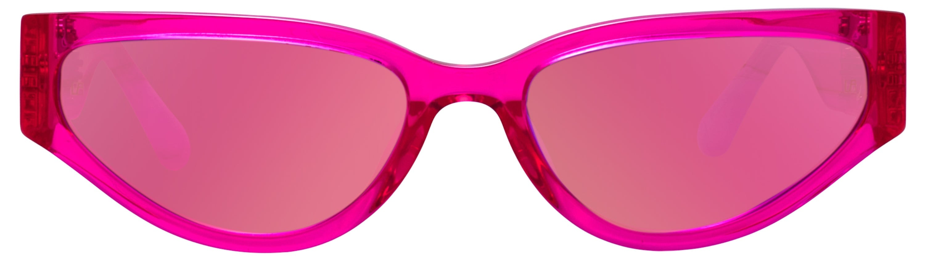 Color_LFL1426C4SUN - Tomie Cat Eye Sunglasses in Pink