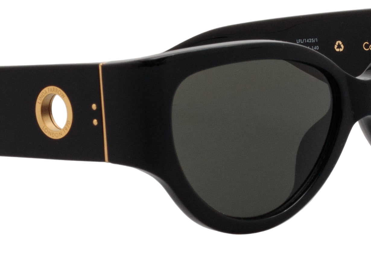 Color_LFL1425C1SUN - Connie Cat Eye Sunglasses in Black