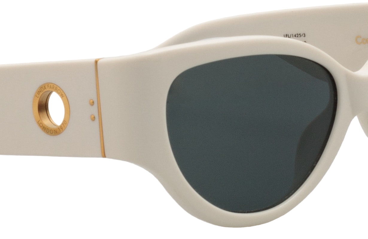 Color_LFL1425C3SUN - Connie Cat Eye Sunglasses in White