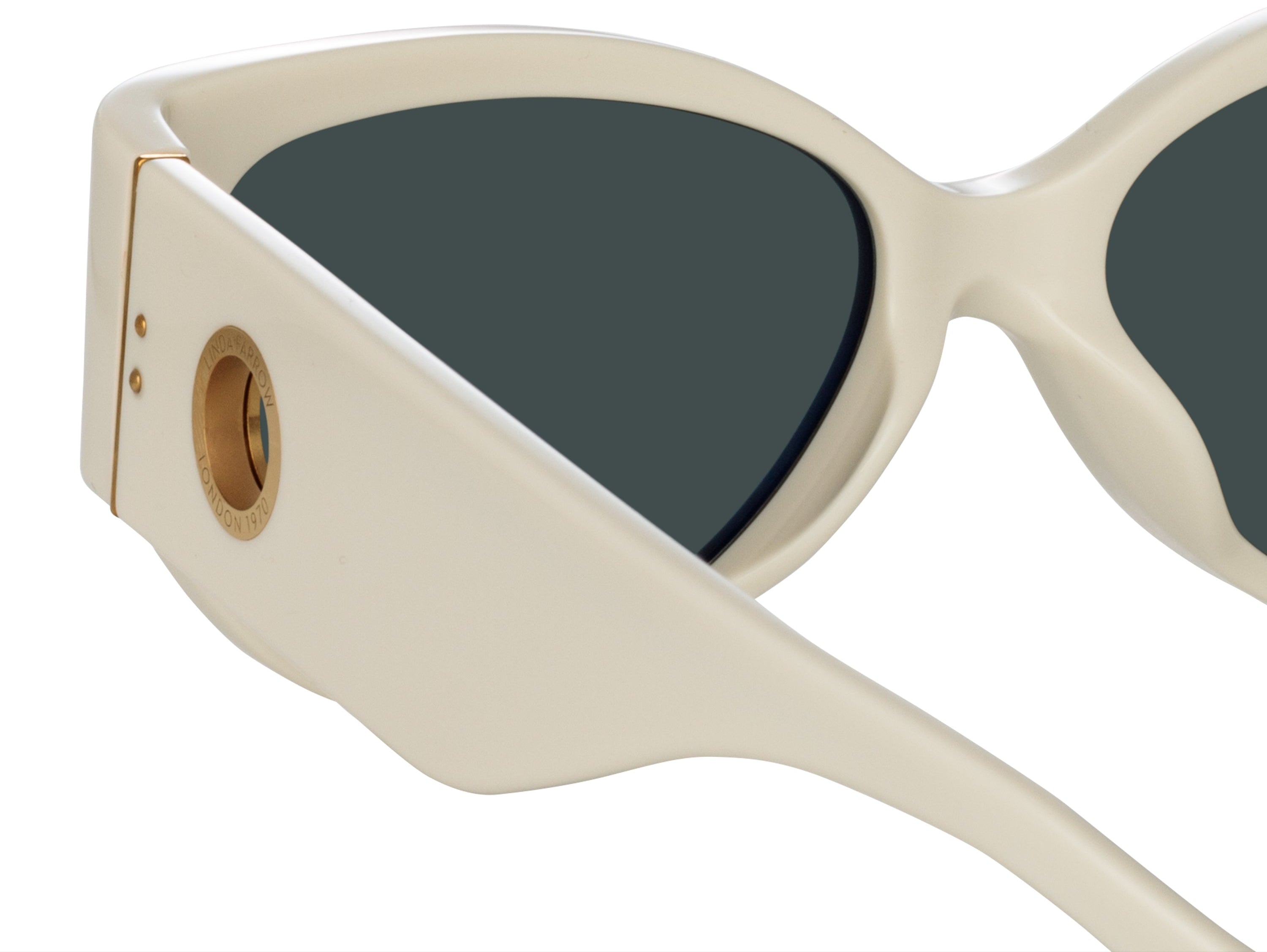 Color_LFL1425C3SUN - Connie Cat Eye Sunglasses in White