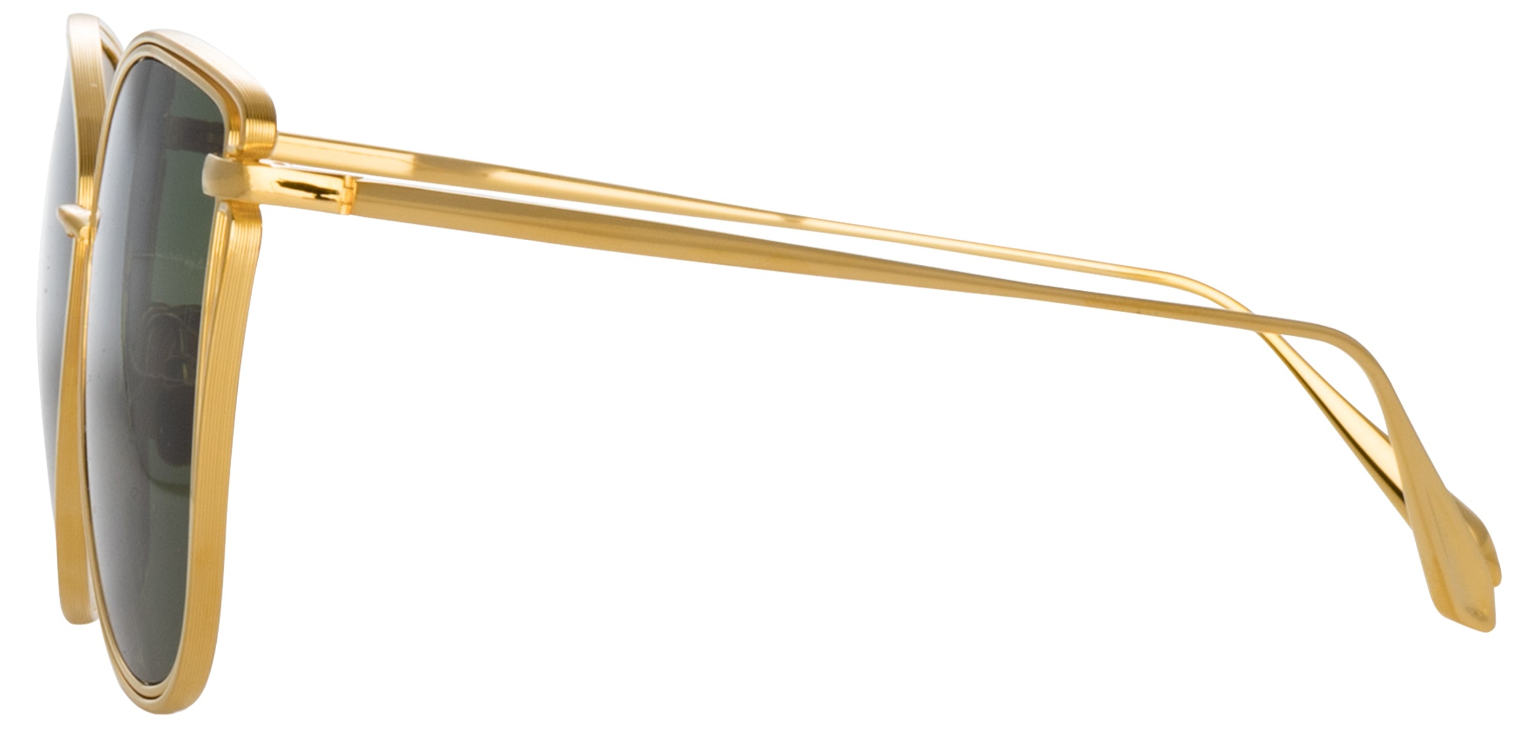 Color_LFL1422C3SUN - Dinah Cat Eye Sunglasses in Yellow Gold