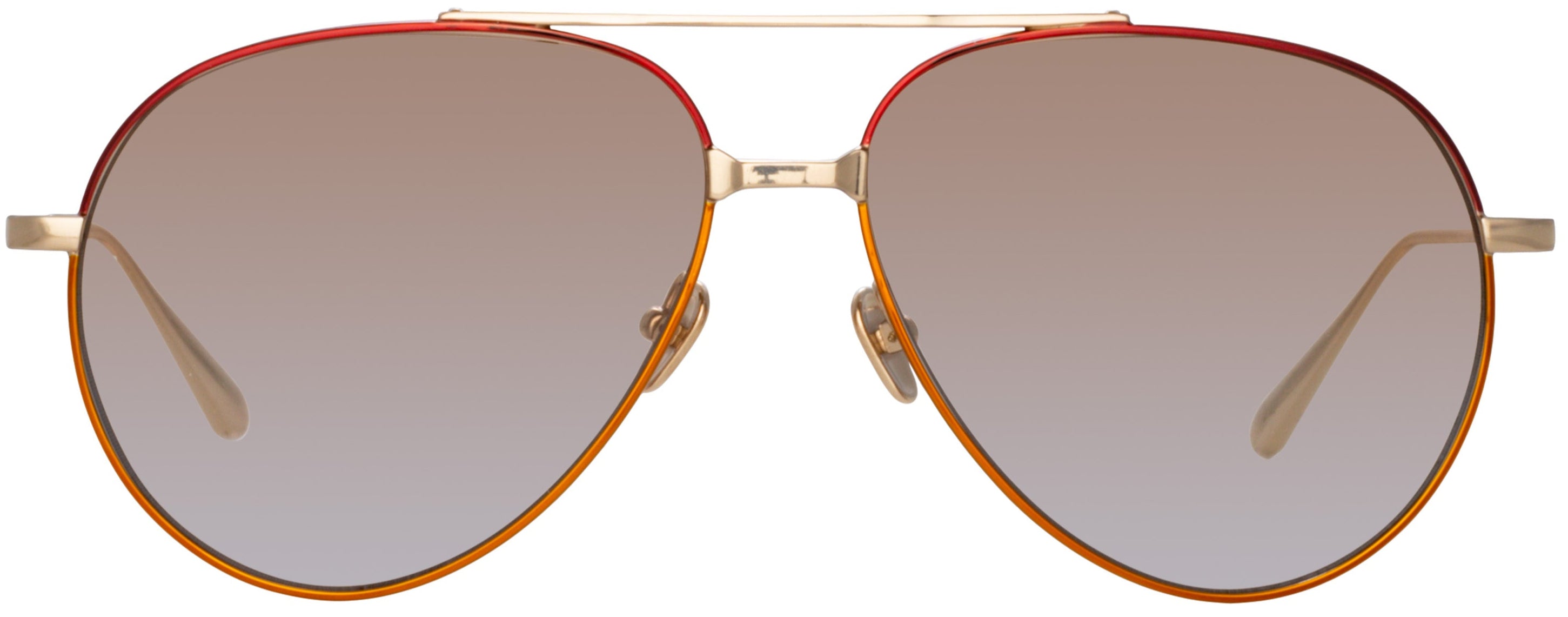 Color_LFL1421C4SUN - Marcelo Aviator Sunglasses in Light Gold / Blue