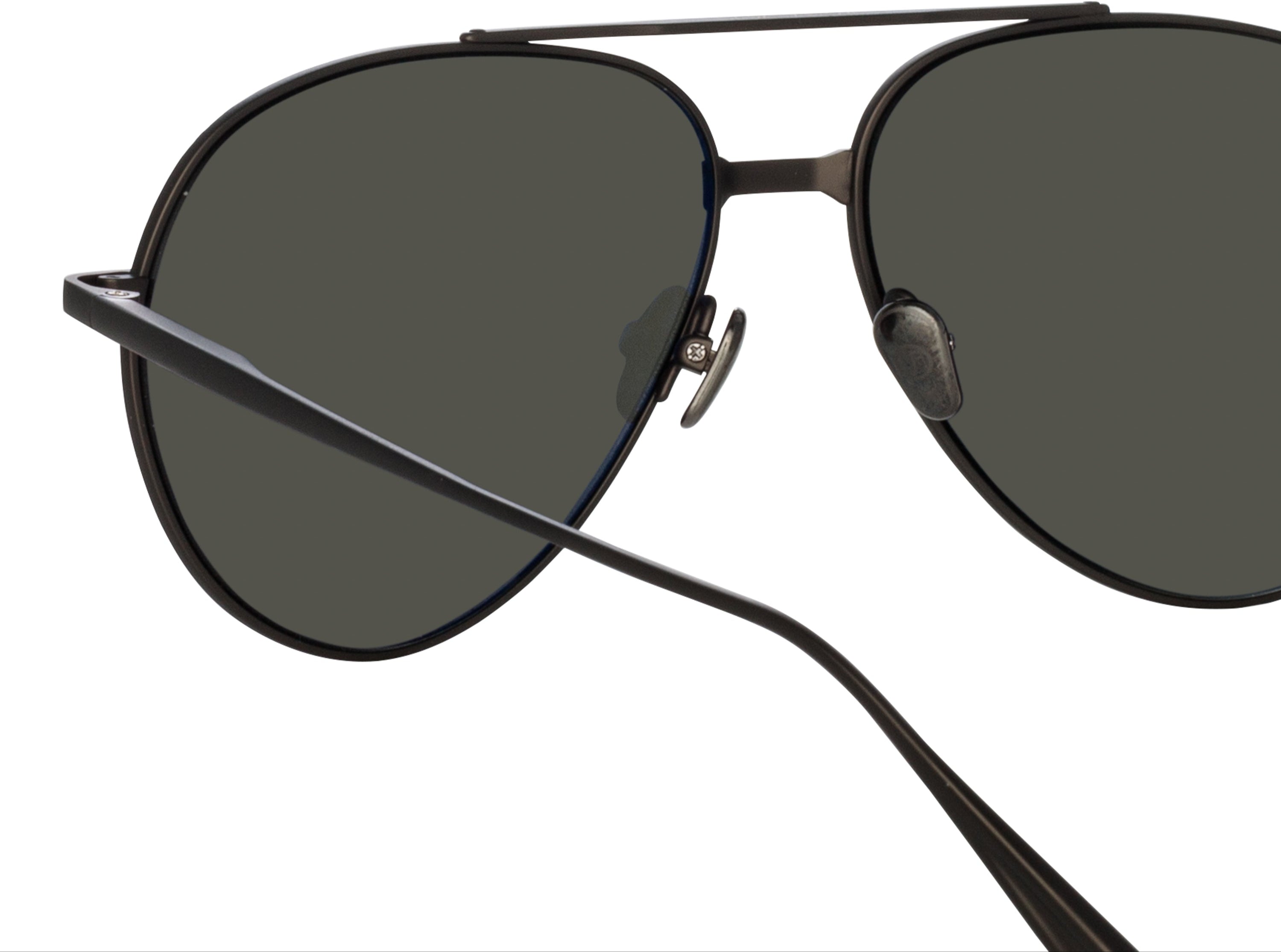 Color_LFL1421C5SUN - Marcelo Aviator Sunglasses in Matt Nickel