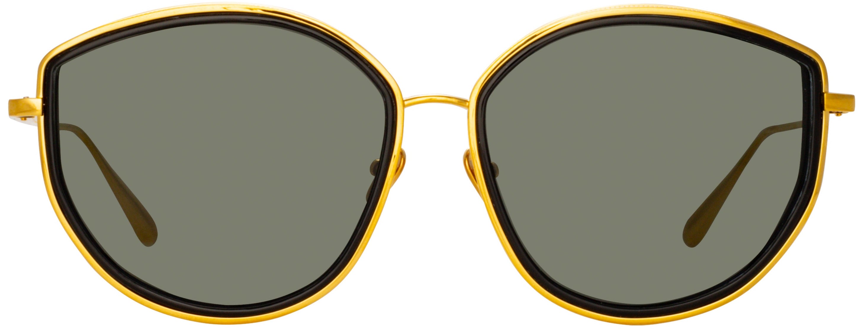 Color_LFL1396C1SUN - Samara Cat Eye Sunglasses in Yellow Gold