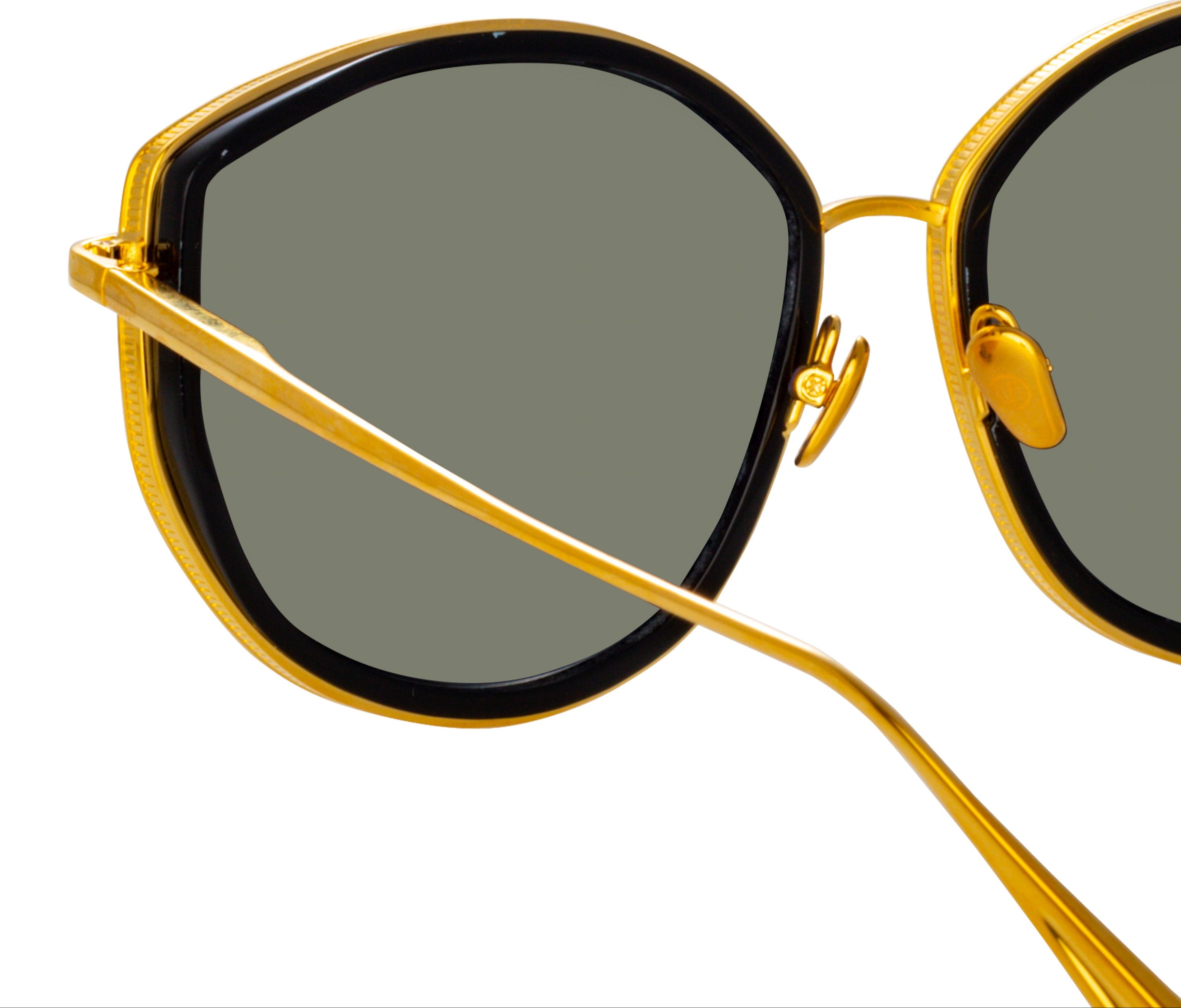 Color_LFL1396C1SUN - Samara Cat Eye Sunglasses in Yellow Gold