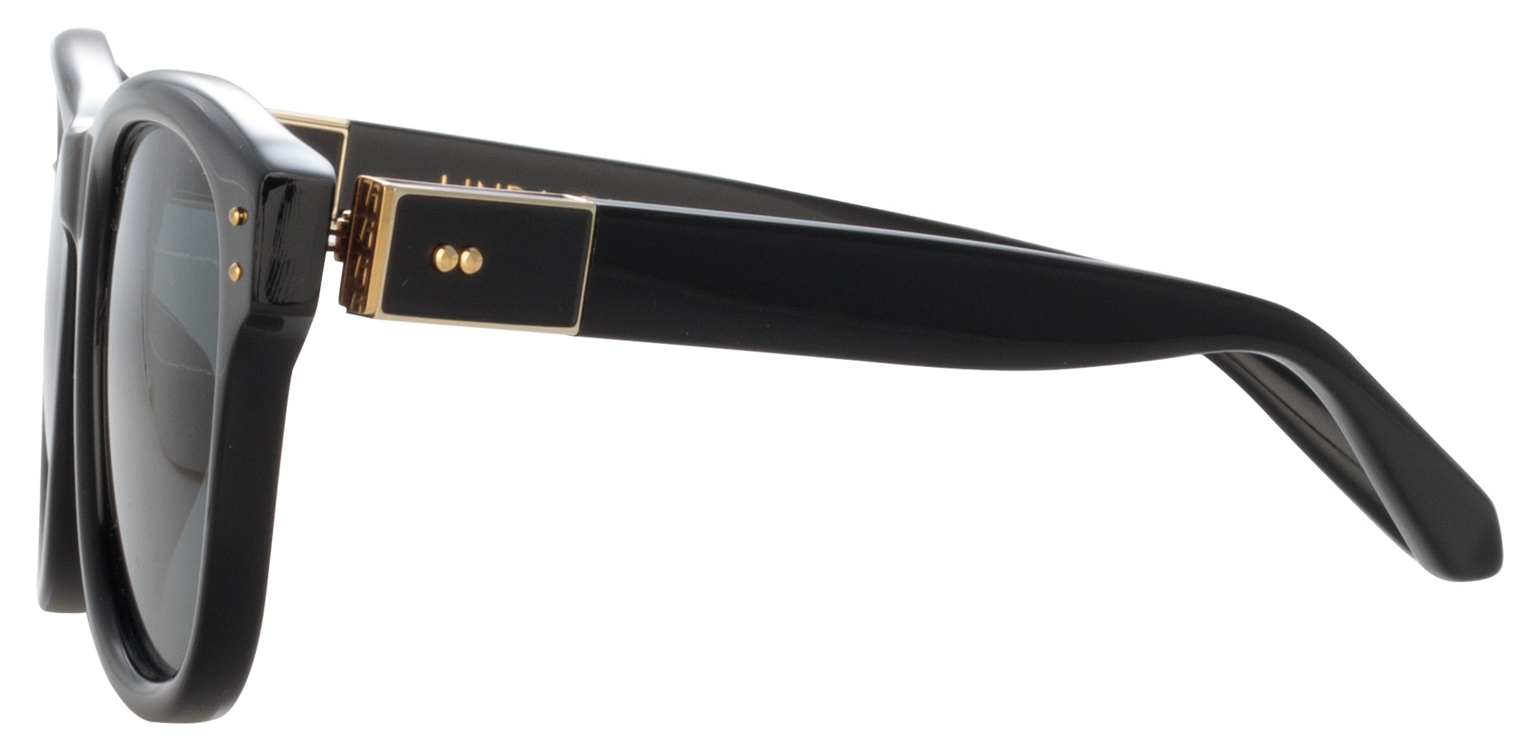 Color_LFL1385C4SUN - Edson D-Frame Sunglasses in Black