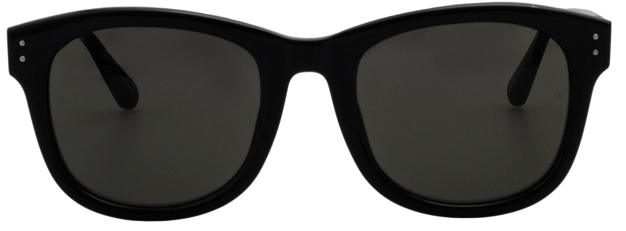 Color_LFL1385C6SUN - Edson D-Frame Sunglasses in Black and Nickel
