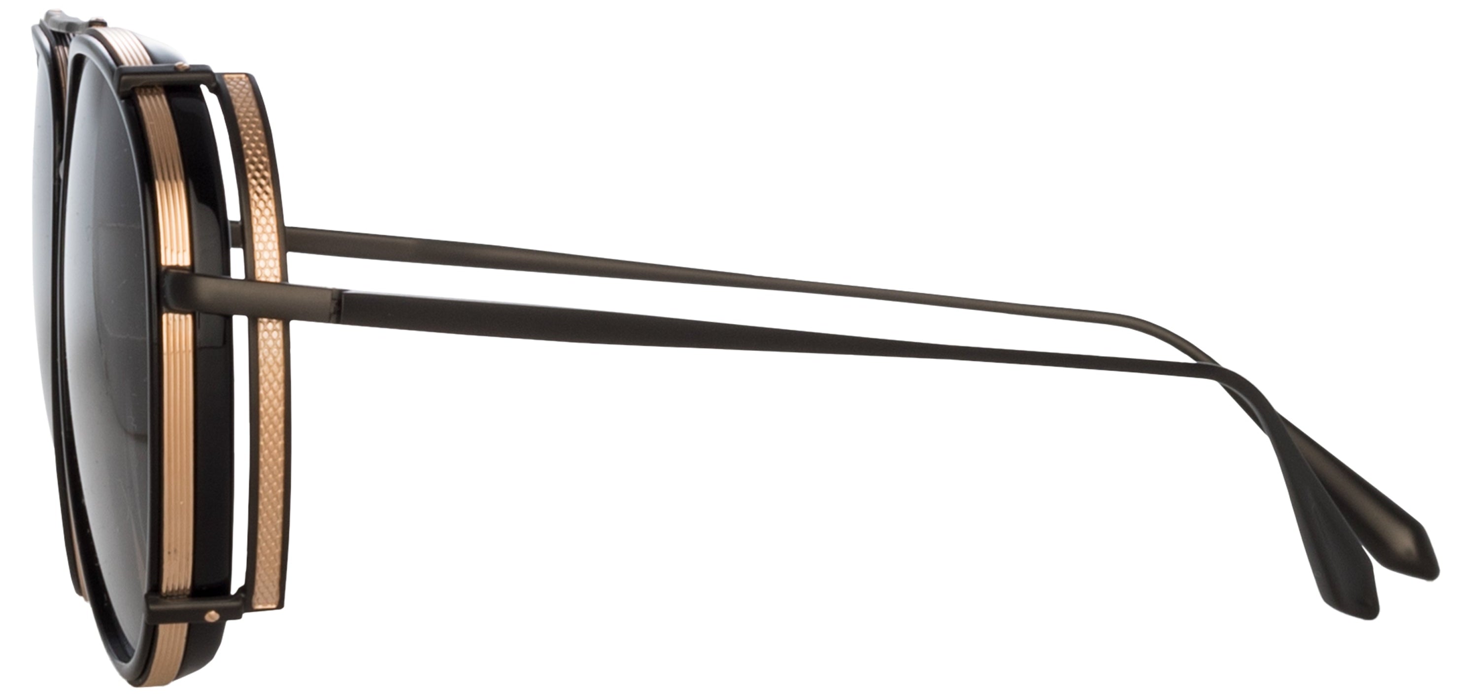 Color_LFL1362C1SUN - Dimitri Aviator Sunglasses in Rose Gold and Nickel