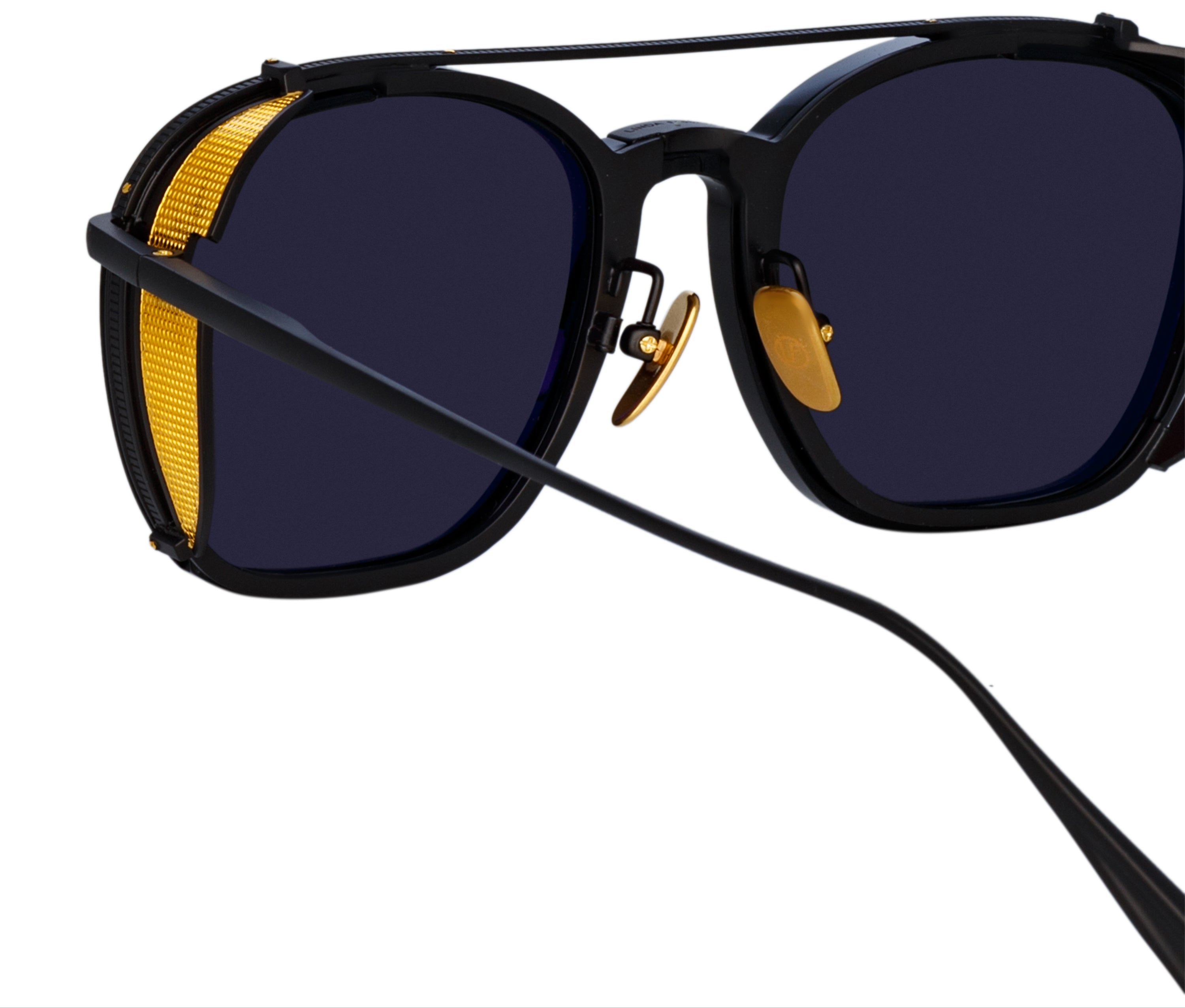 Color_LFL1359C1SUN - Aston Square Sunglasses in Black and Grey