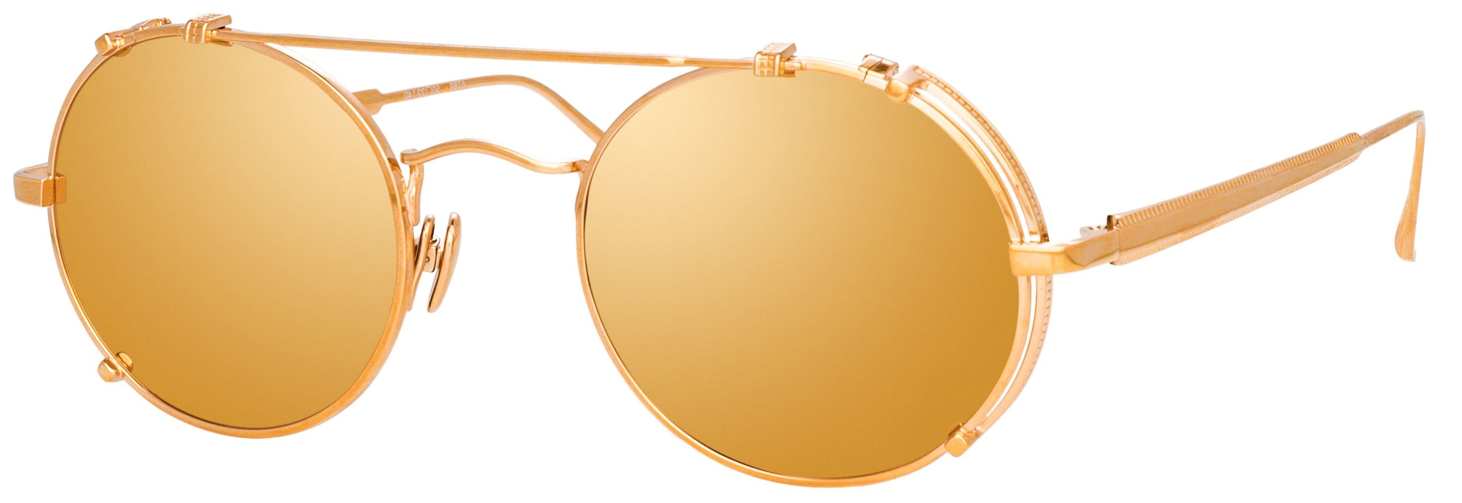 Color_LFL1038C3SUN - Jimi Oval Sunglasses in Rose Gold