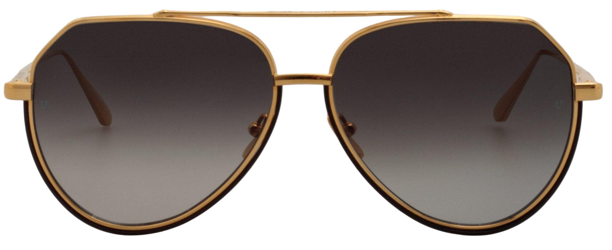 Color_LFL1472C1SUN - Bayer Aviator Sunglasses in Yellow Gold and Grey