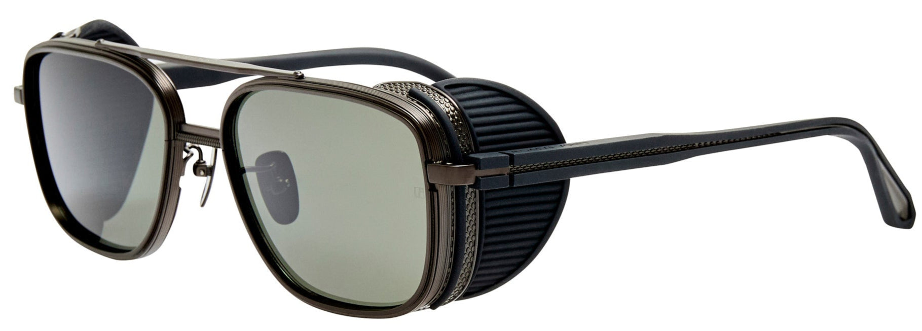 Color_LFL1630C4SUN - Boyd Aviator Sunglasses in Matt Nickel and Grey