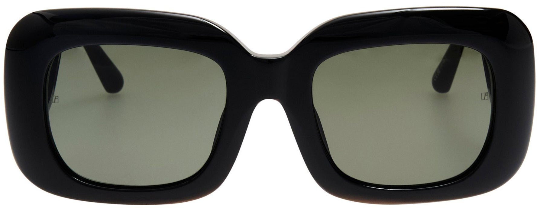Color_LFL1550C1SUN - Emmy Rectangle Sunglasses in Black and Grey