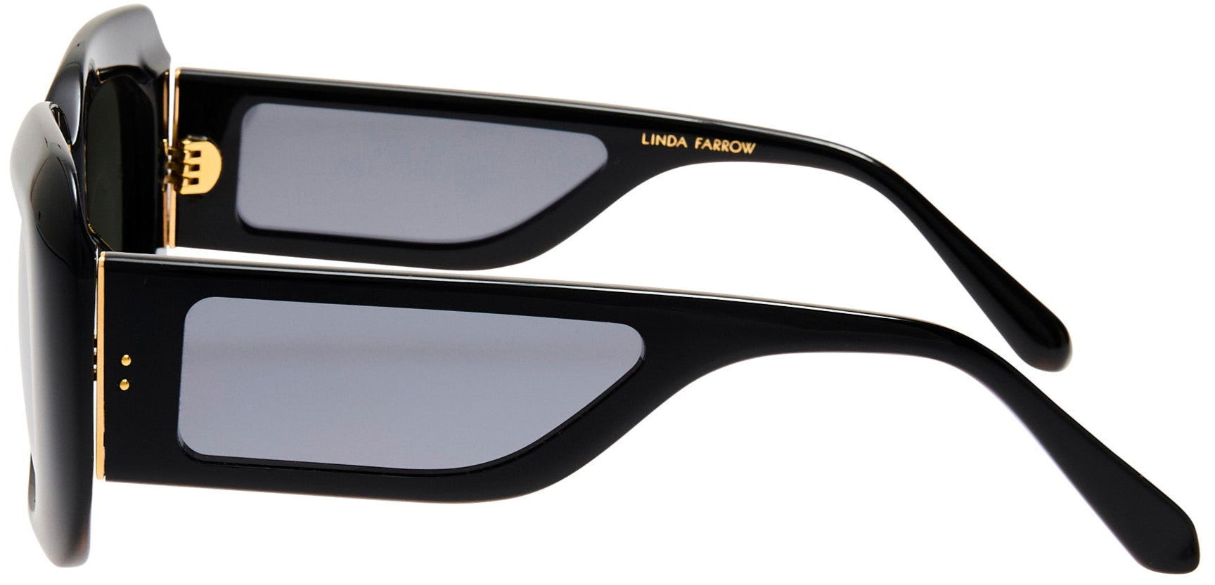 Color_LFL1550C1SUN - Emmy Rectangle Sunglasses in Black and Grey