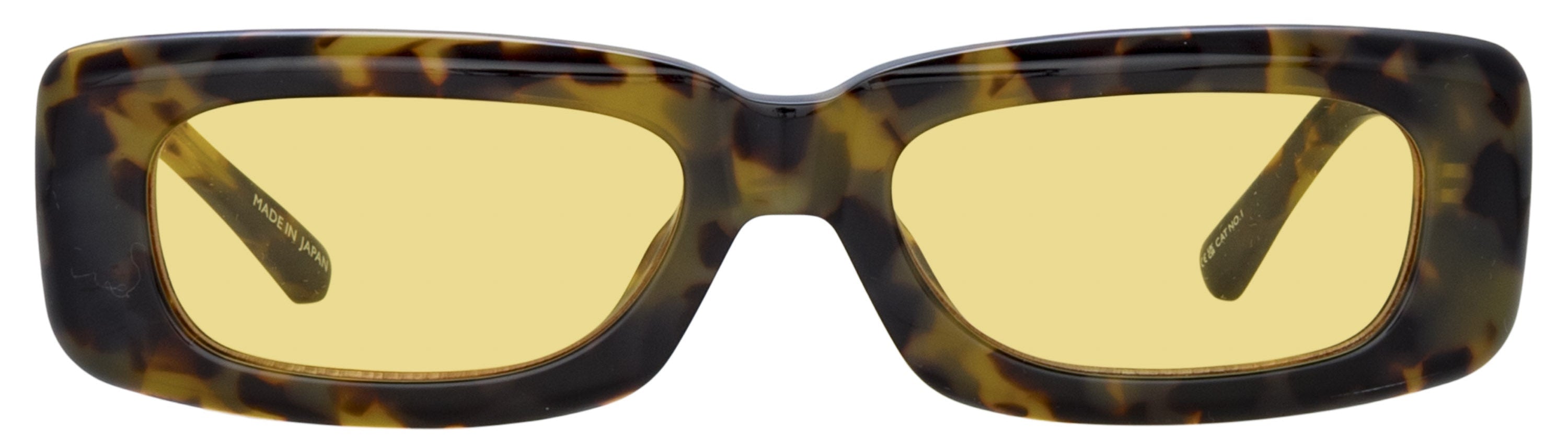 Color_ATTICO16C21SUN - The Attico Mini Marfa in Tortoise Shell and Yellow