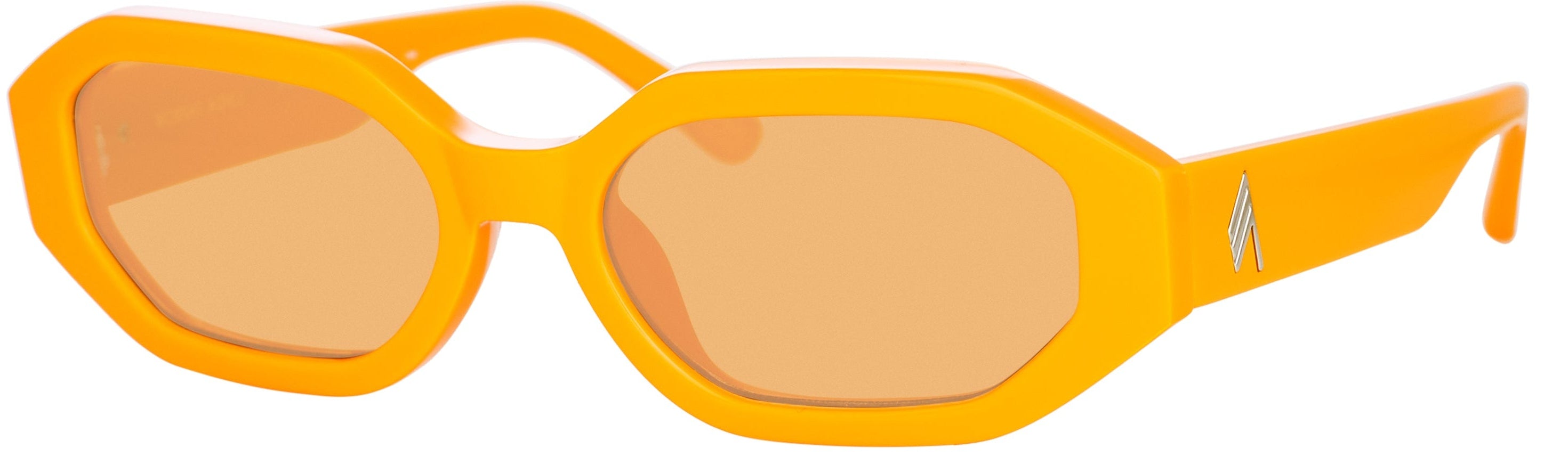 Color_ATTICO14C10SUN - The Attico Irene Angular Sunglasses in Orange
