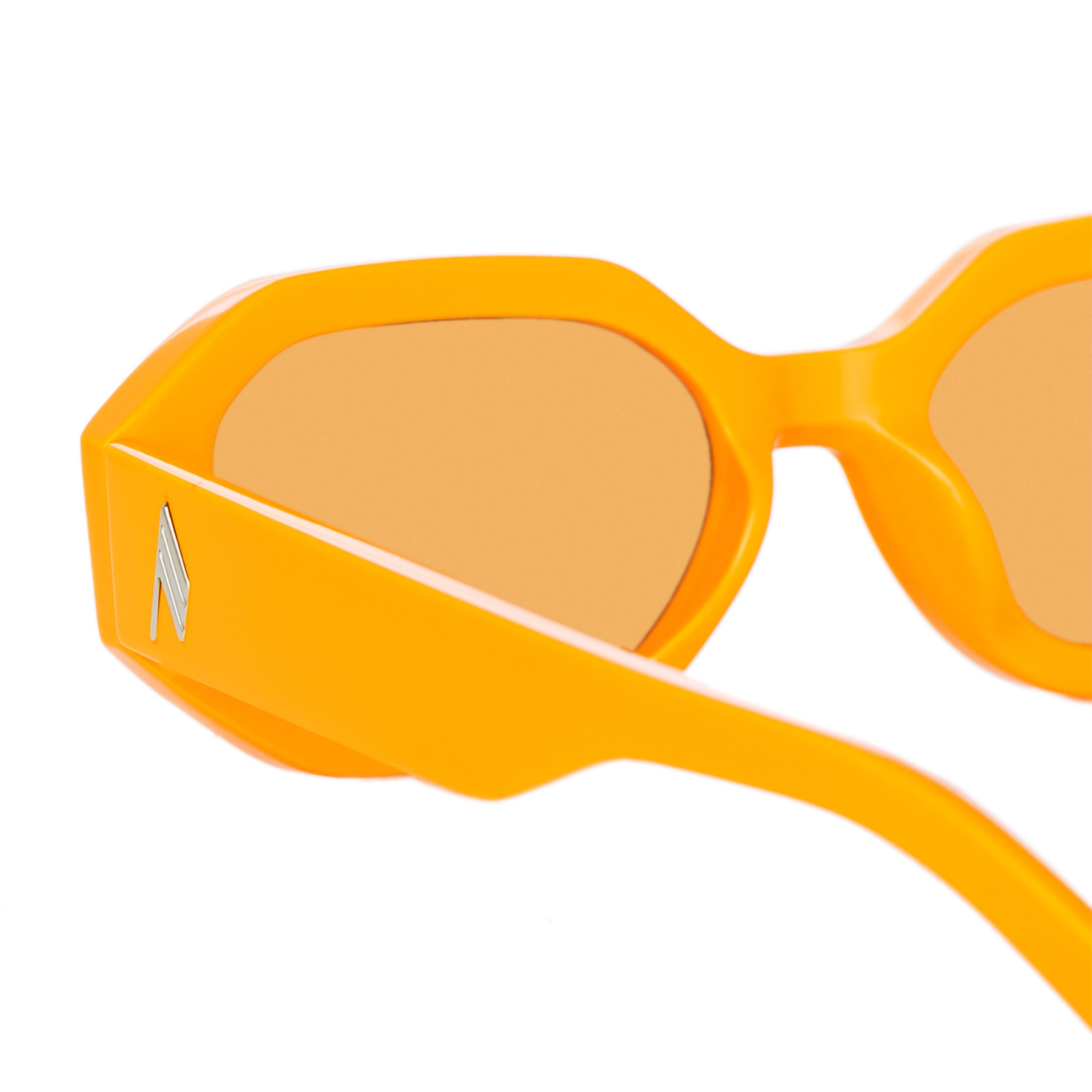 Color_ATTICO14C10SUN - The Attico Irene Angular Sunglasses in Orange