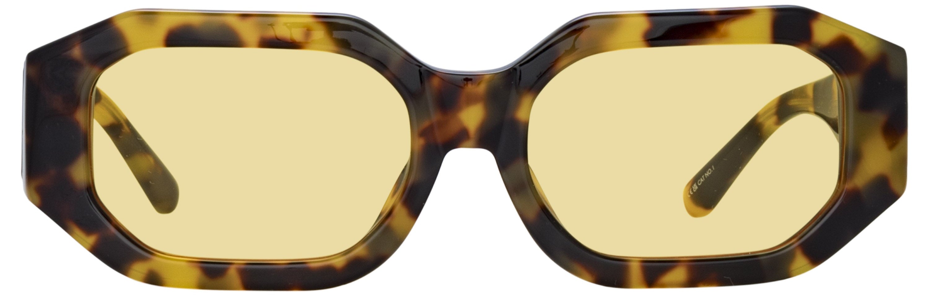 Color_ATTICO45C7SUN - Blake Angular Sunglasses in Tortoise Shell