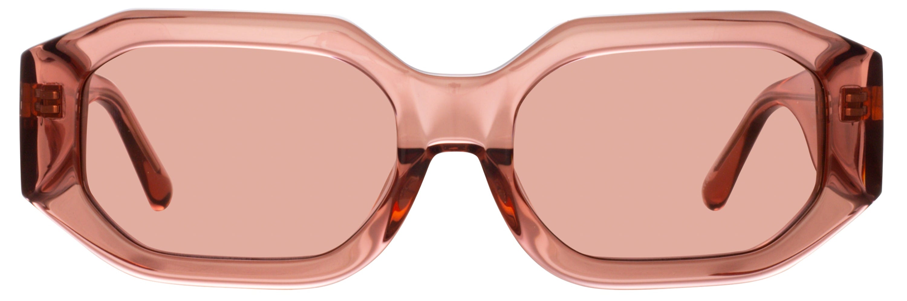 Color_ATTICO45C6SUN - Blake Angular Sunglasses in Peach