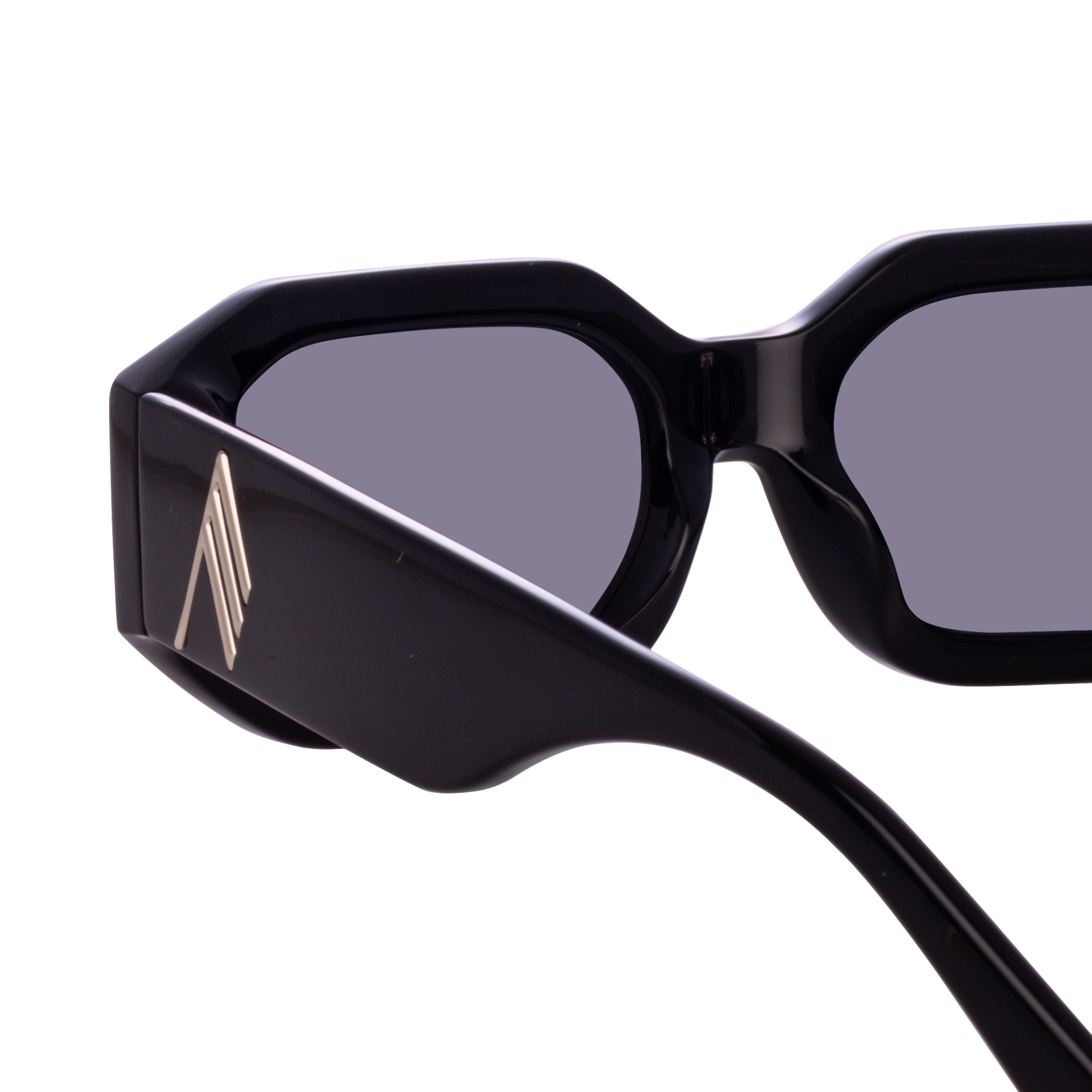 Color_ATTICO45C1SUN - Blake Angular Sunglasses in Black
