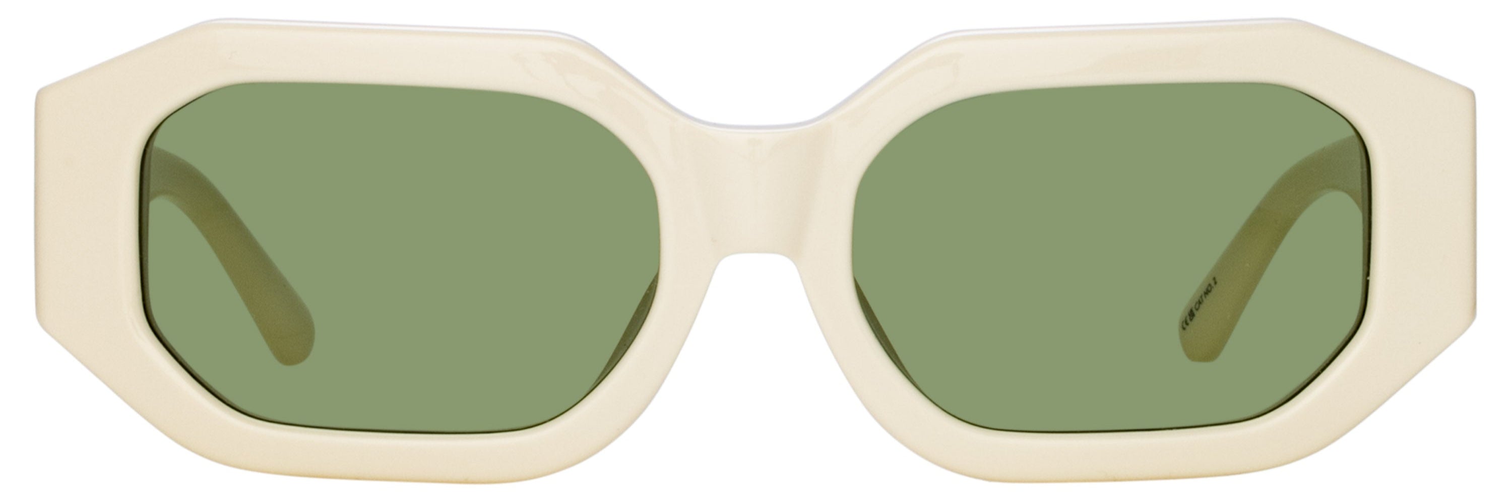 Color_ATTICO45C8SUN - Blake Angular Sunglasses in Ivory
