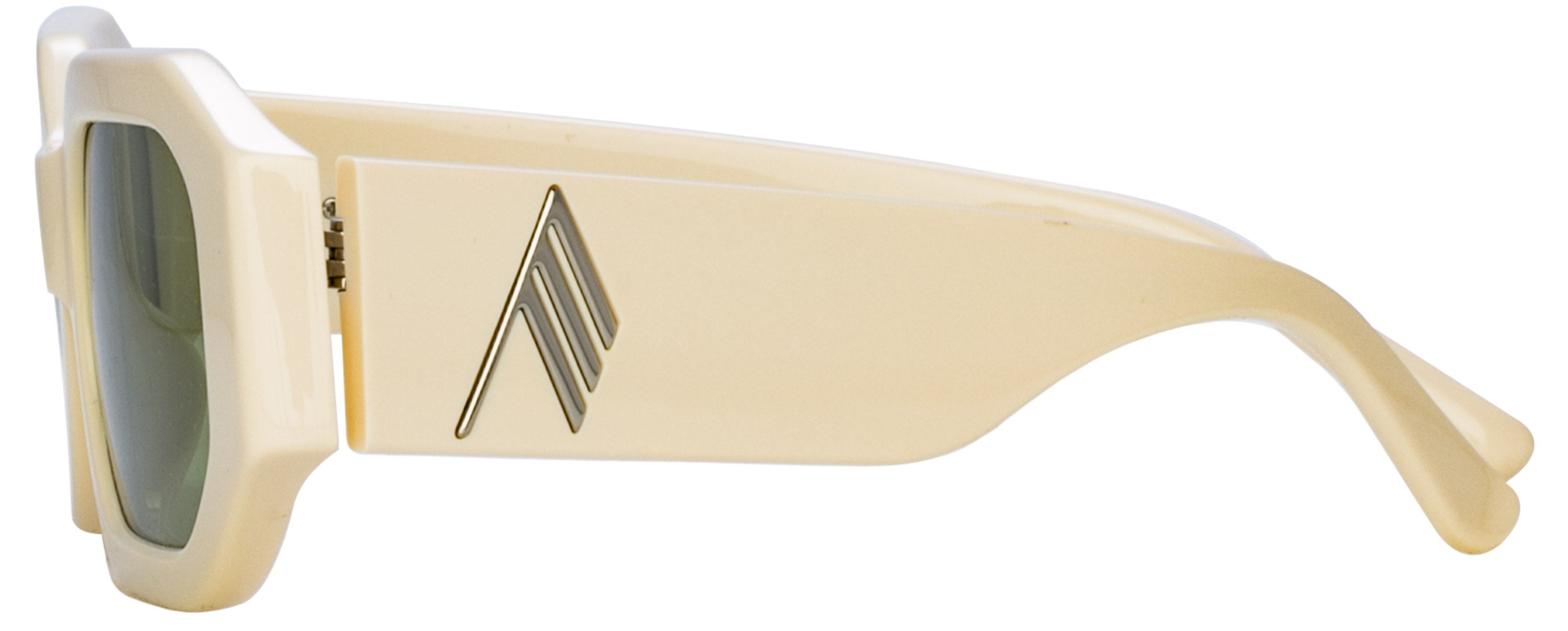 Color_ATTICO45C8SUN - Blake Angular Sunglasses in Ivory