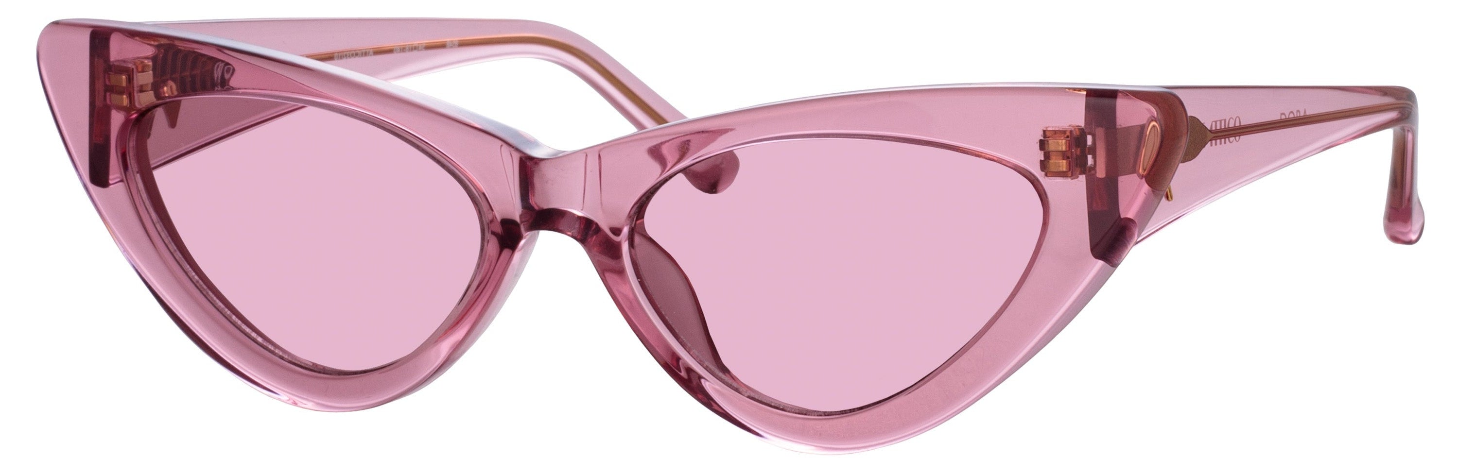 Color_ATTICO32C10SUN - The Attico Dora D-Frame Sunglasses in Powder Pink