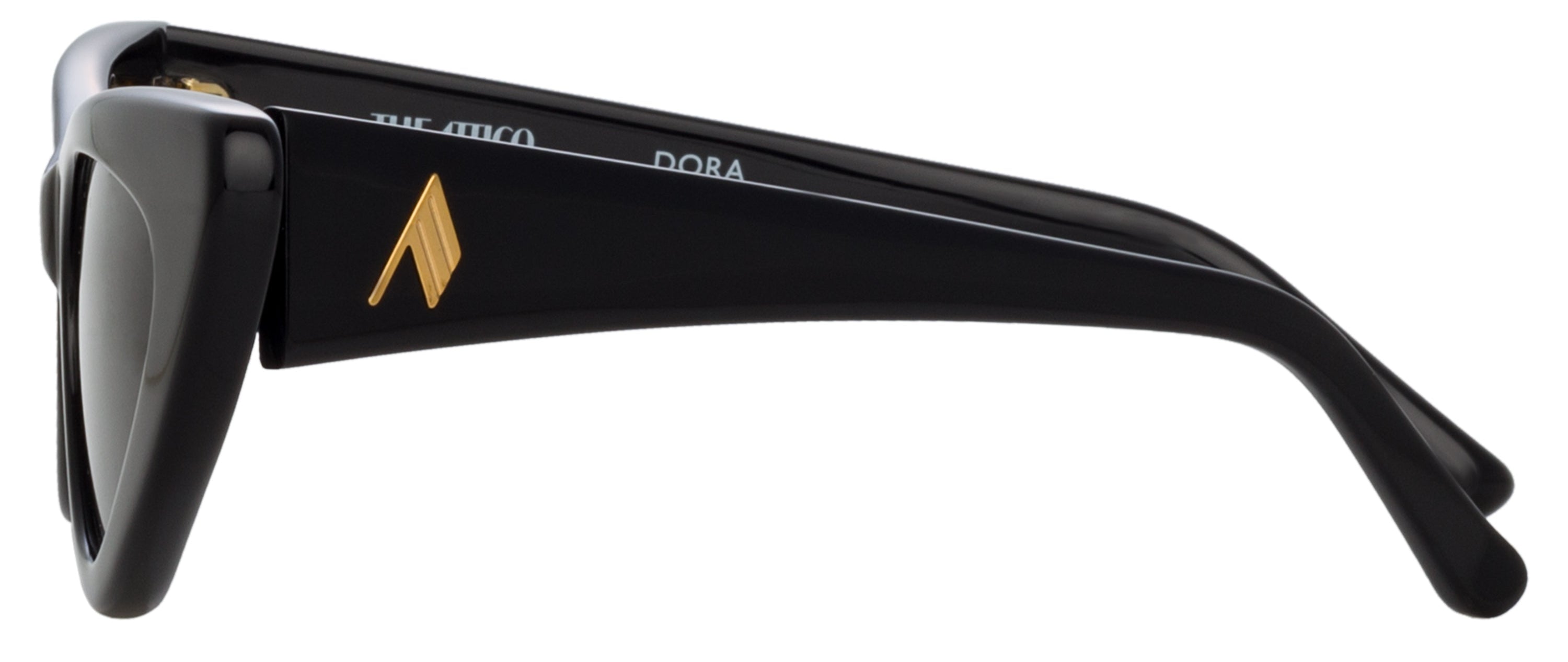 Color_ATTICO32C1SUN - The Attico Dora D-Frame Sunglasses in Black
