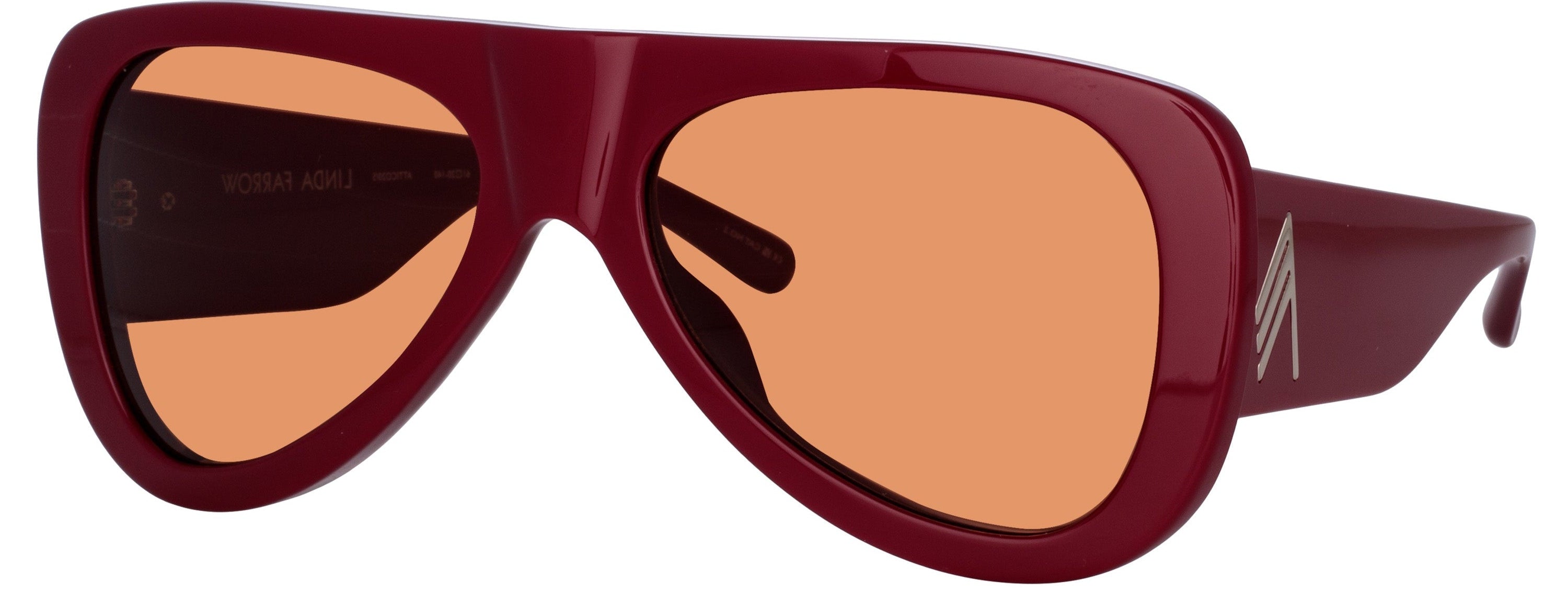 Color_ATTICO20C5SUN - The Attico Edie Aviator Sunglasses in Bordeaux