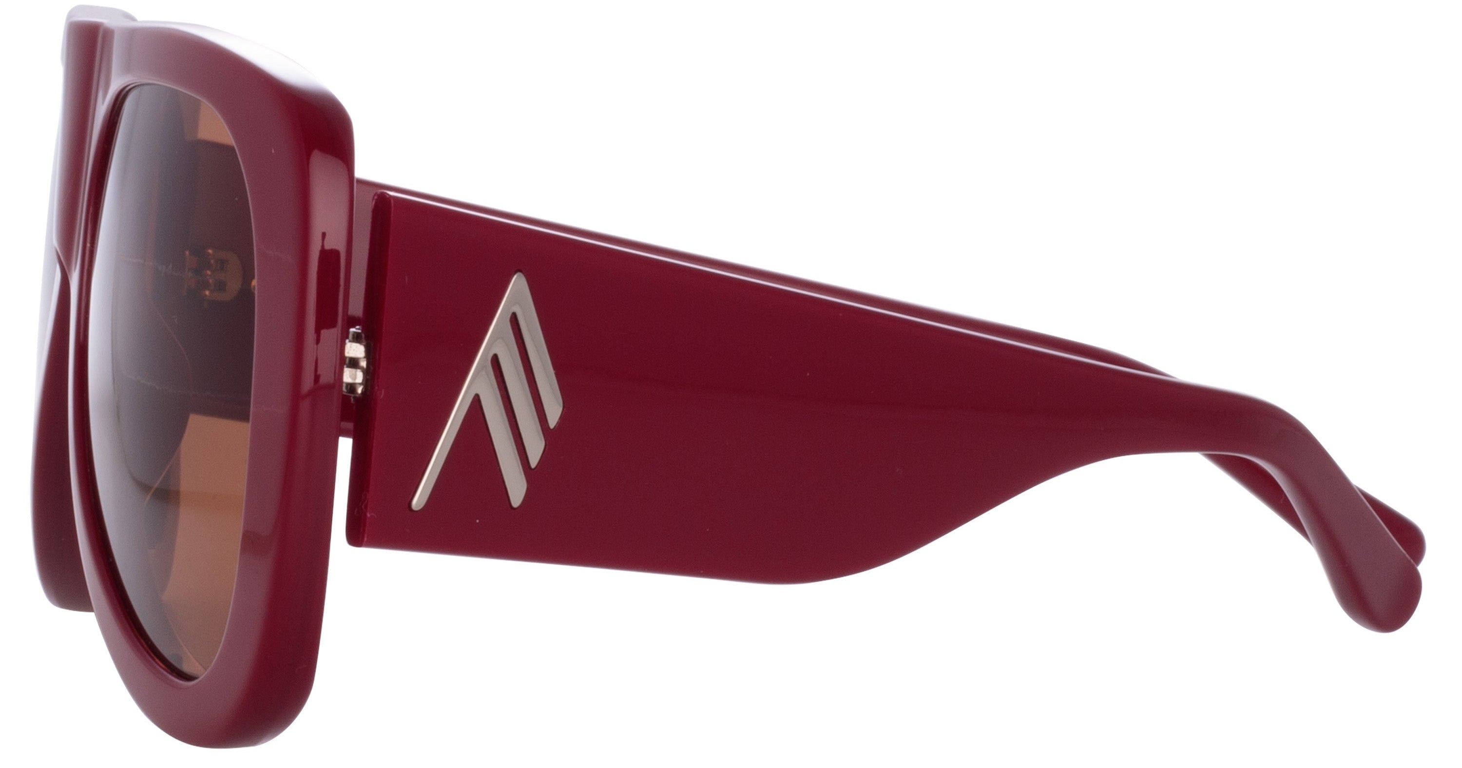Color_ATTICO20C5SUN - The Attico Edie Aviator Sunglasses in Bordeaux